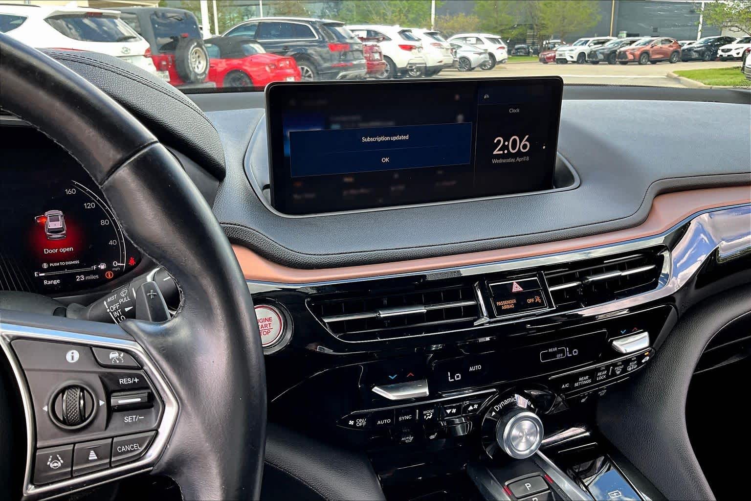 2022 Acura MDX  Platinum White Pearl at AutoNation Chrysler Jeep Dodge Ram Spring