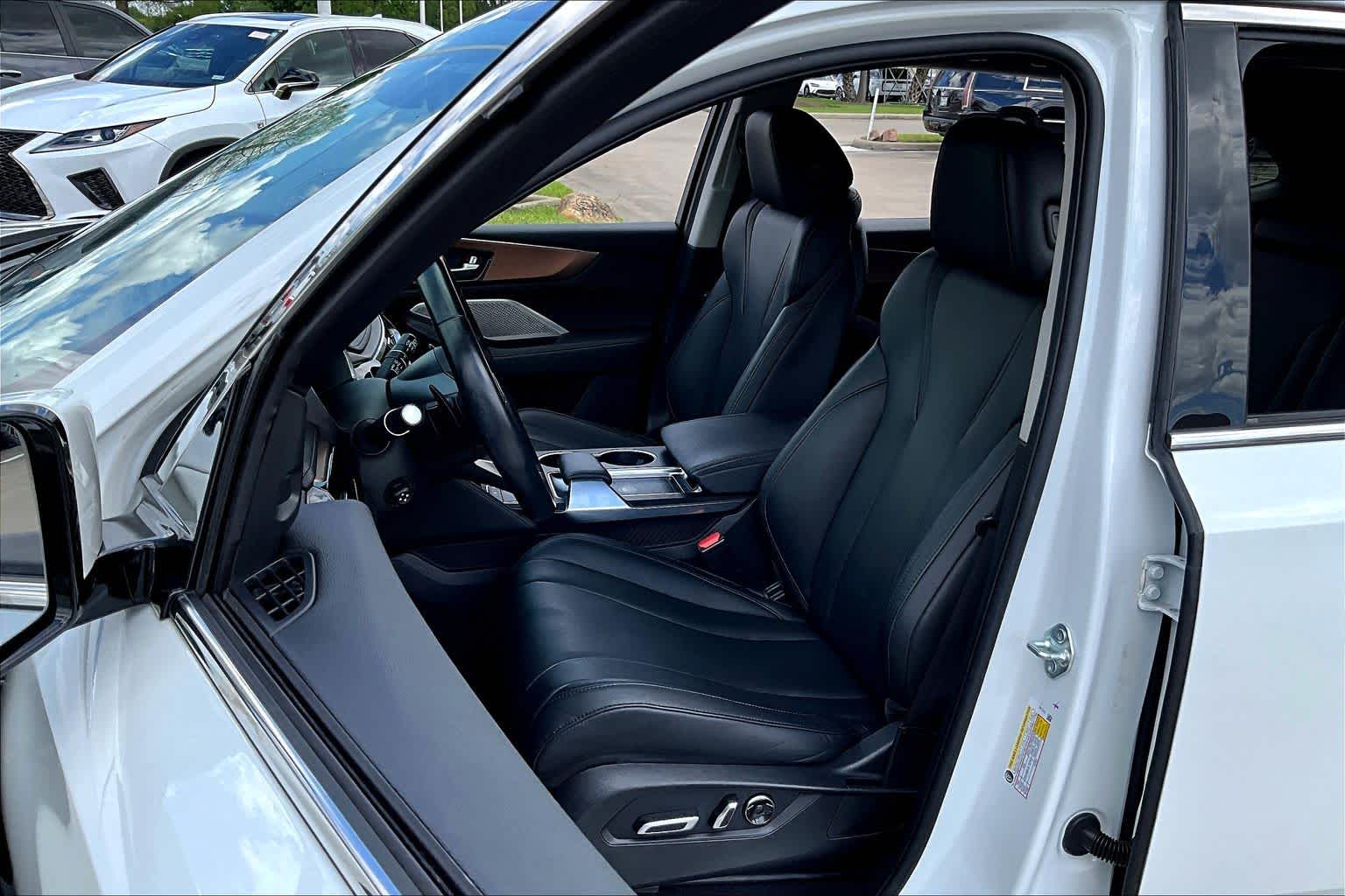 2022 Acura MDX  Platinum White Pearl at AutoNation Chrysler Jeep Dodge Ram Spring