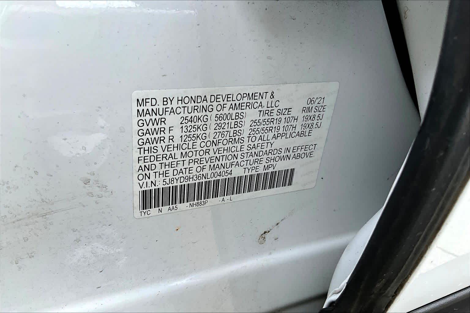 2022 Acura MDX  Platinum White Pearl at AutoNation Chrysler Jeep Dodge Ram Spring