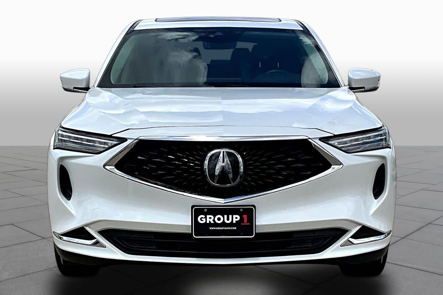 2022 Acura MDX  Platinum White Pearl at AutoNation Chrysler Jeep Dodge Ram Spring