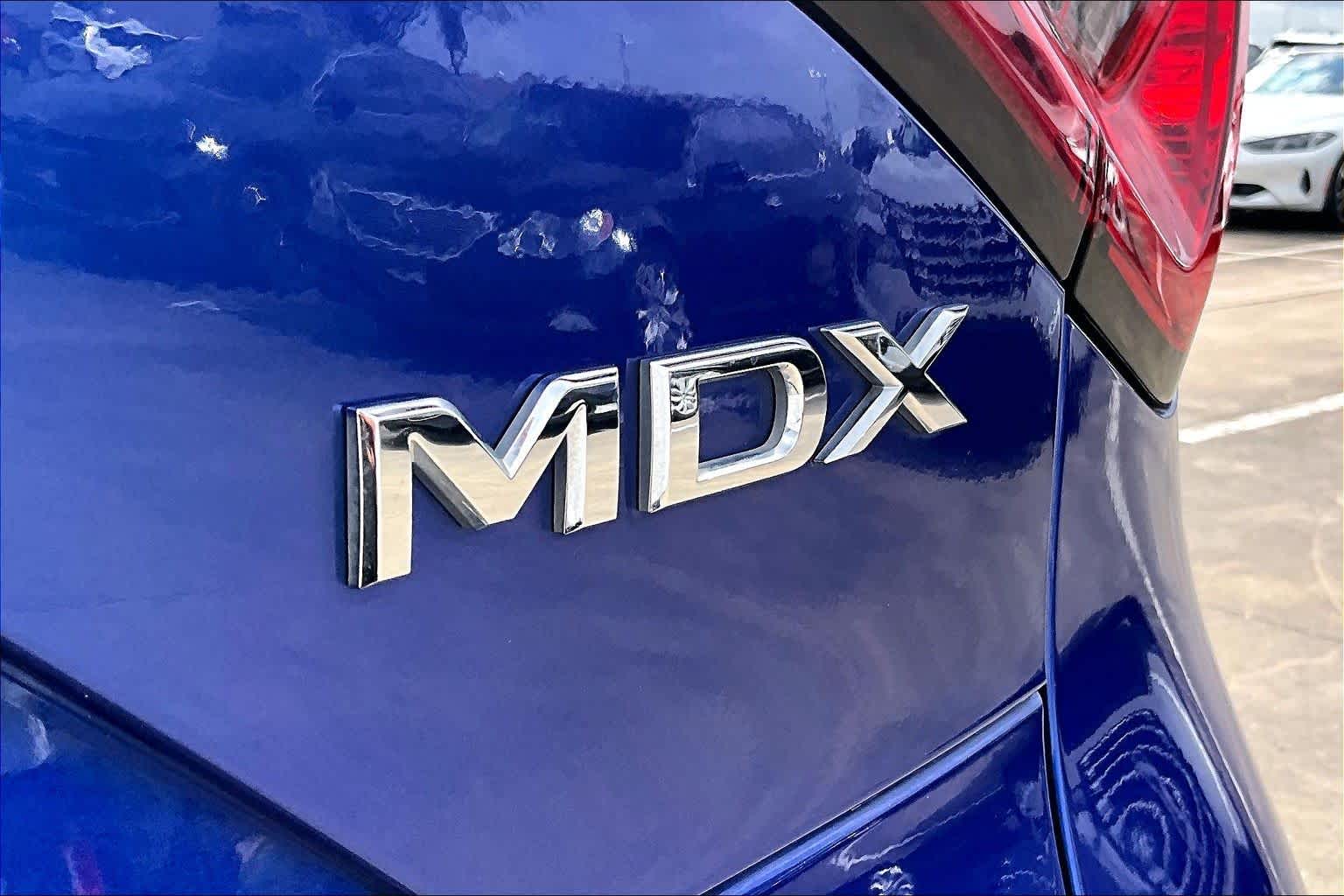 2024 Acura MDX w/A-Spec Package Apex Blue Pearl at AutoNation Chrysler Jeep Dodge Ram Spring