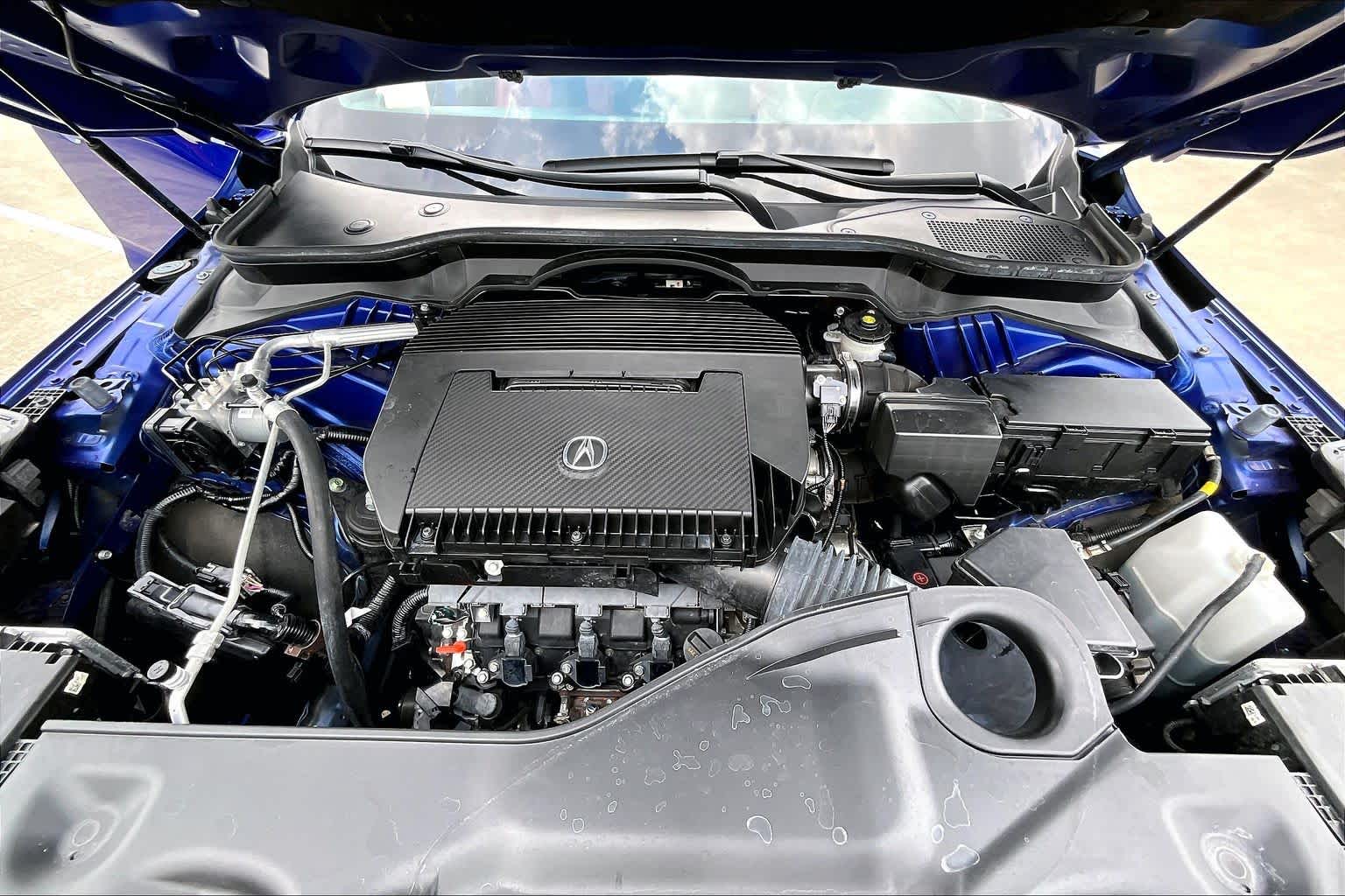 2024 Acura MDX w/A-Spec Package Apex Blue Pearl at AutoNation Chrysler Jeep Dodge Ram Spring