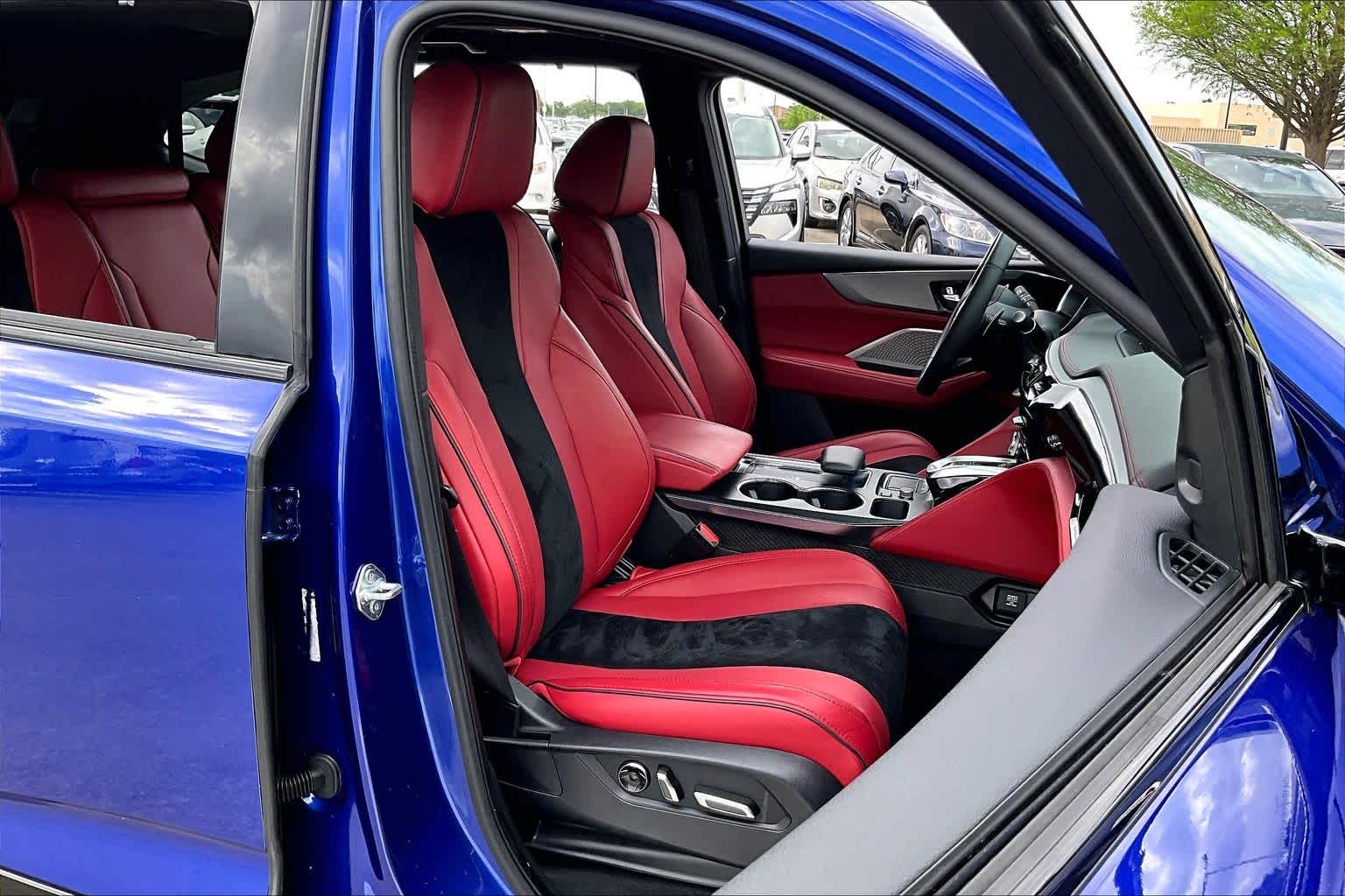 2024 Acura MDX w/A-Spec Package Apex Blue Pearl at AutoNation Chrysler Jeep Dodge Ram Spring