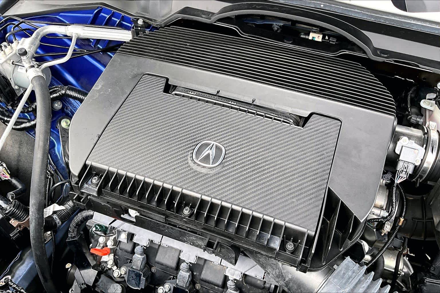 2024 Acura MDX w/A-Spec Package Apex Blue Pearl at AutoNation Chrysler Jeep Dodge Ram Spring