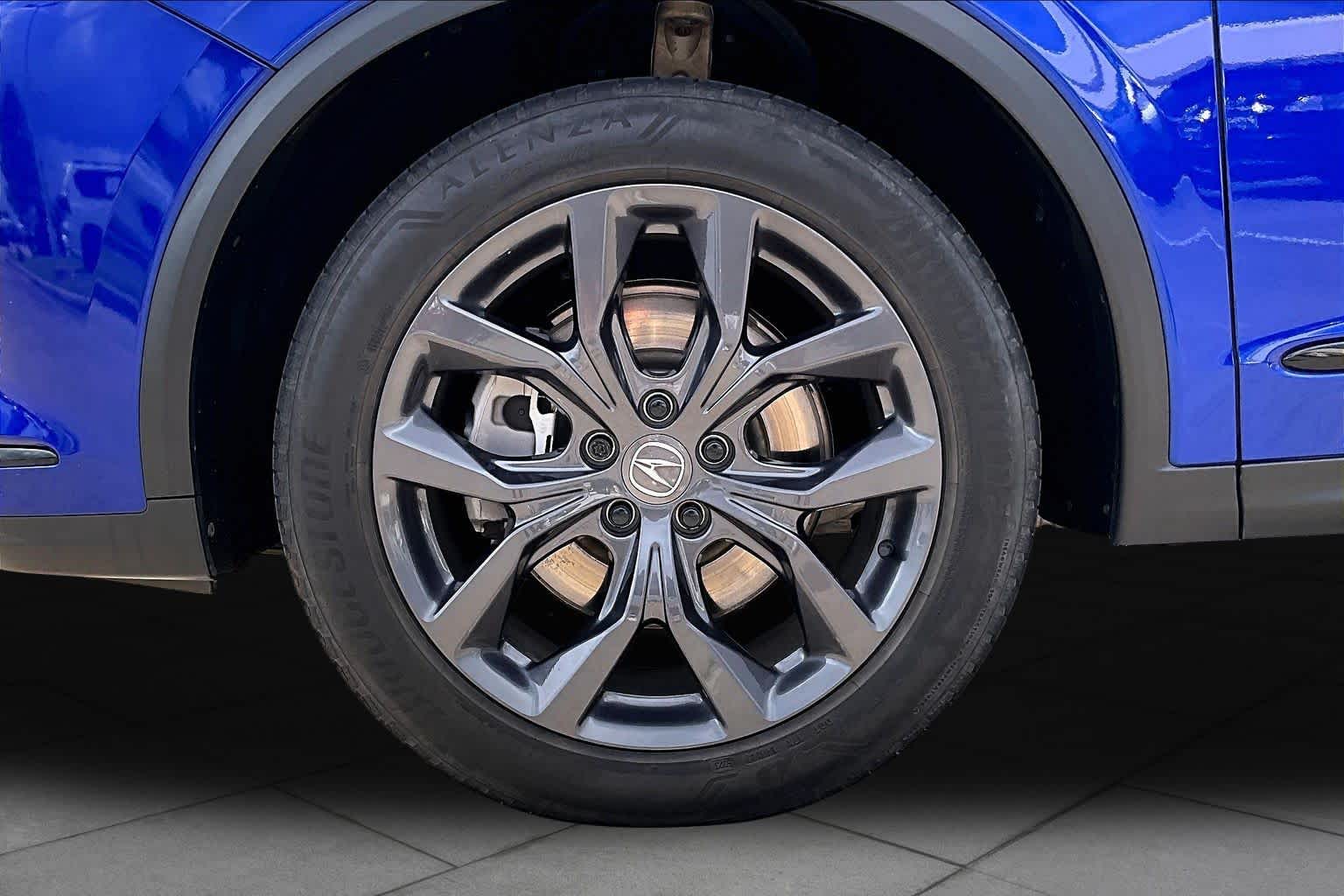 2024 Acura MDX w/A-Spec Package Apex Blue Pearl at AutoNation Chrysler Jeep Dodge Ram Spring
