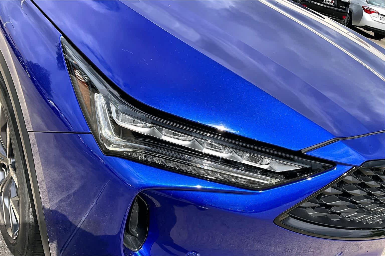 2024 Acura MDX w/A-Spec Package Apex Blue Pearl at AutoNation Chrysler Jeep Dodge Ram Spring