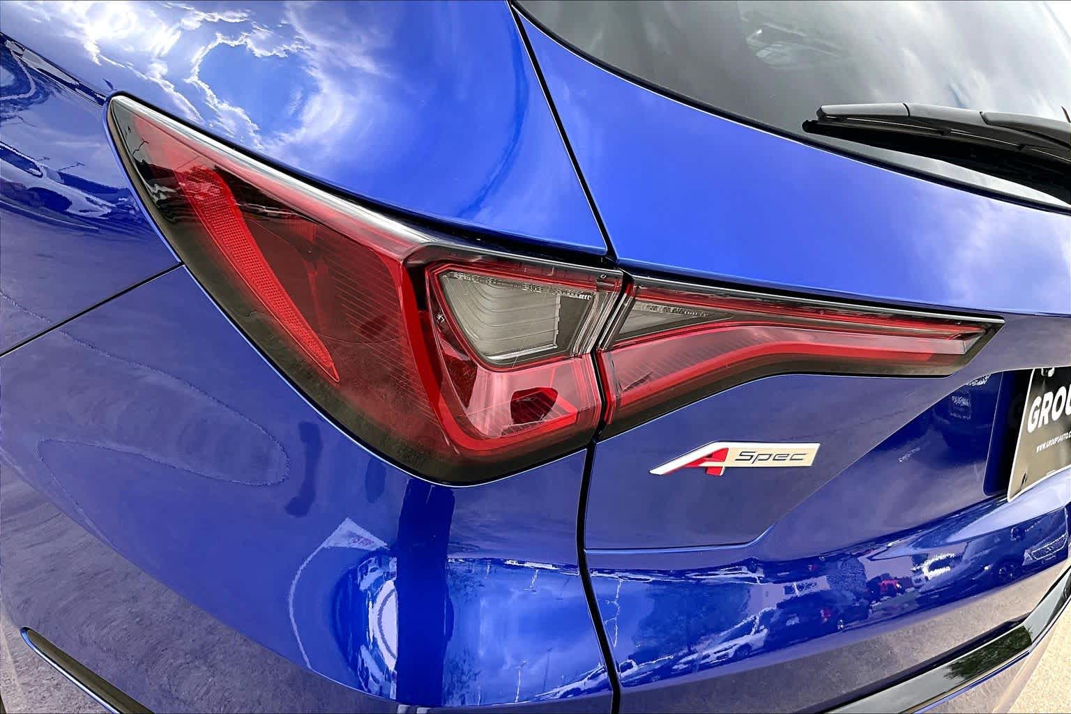 2024 Acura MDX w/A-Spec Package Apex Blue Pearl at AutoNation Chrysler Jeep Dodge Ram Spring