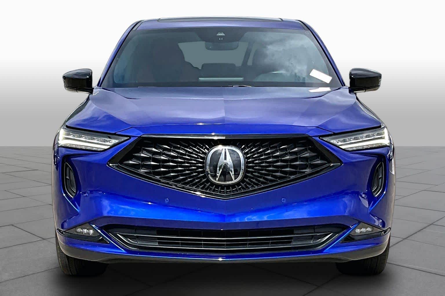 2024 Acura MDX w/A-Spec Package Apex Blue Pearl at AutoNation Chrysler Jeep Dodge Ram Spring