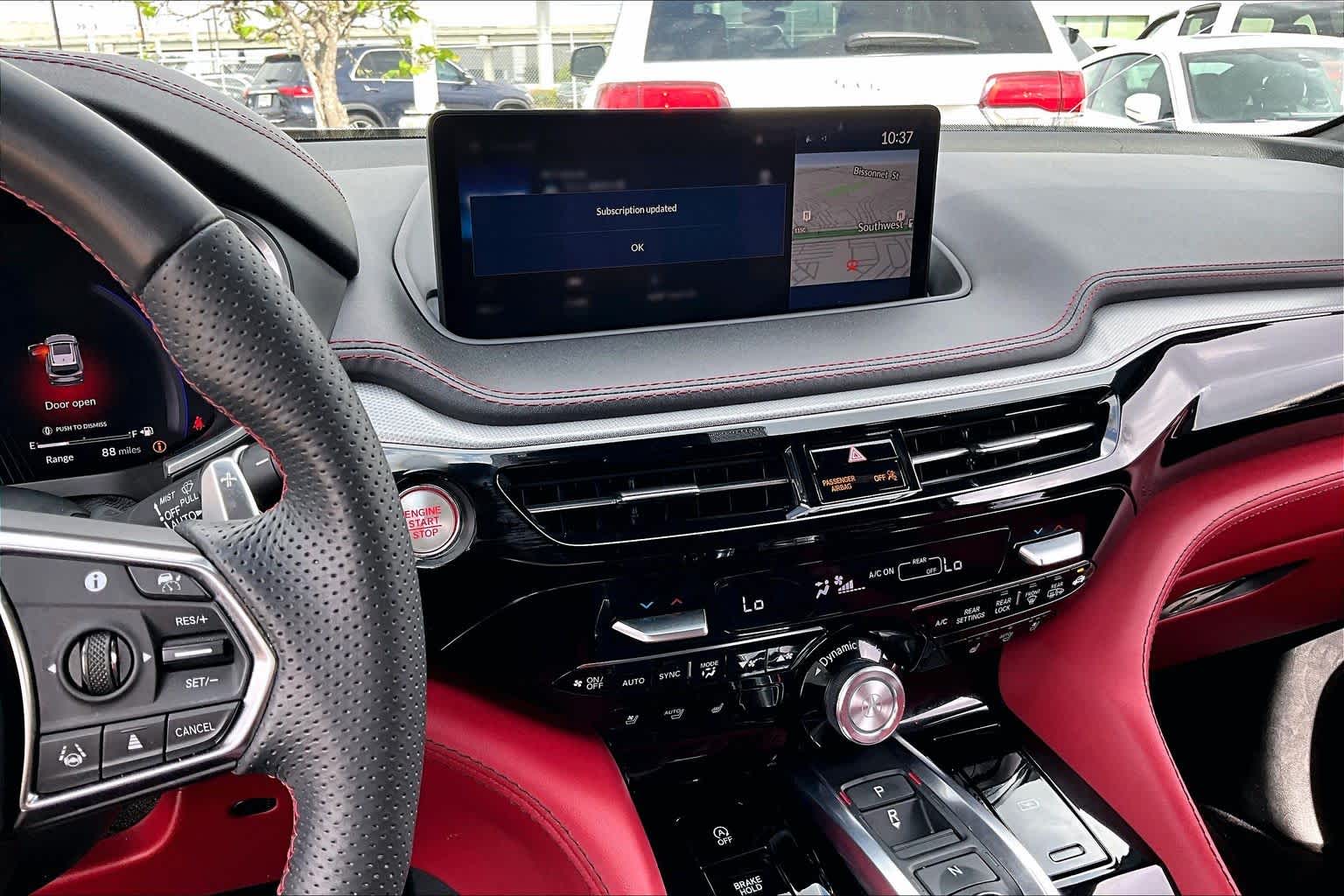2024 Acura MDX w/A-Spec Package Apex Blue Pearl at AutoNation Chrysler Jeep Dodge Ram Spring