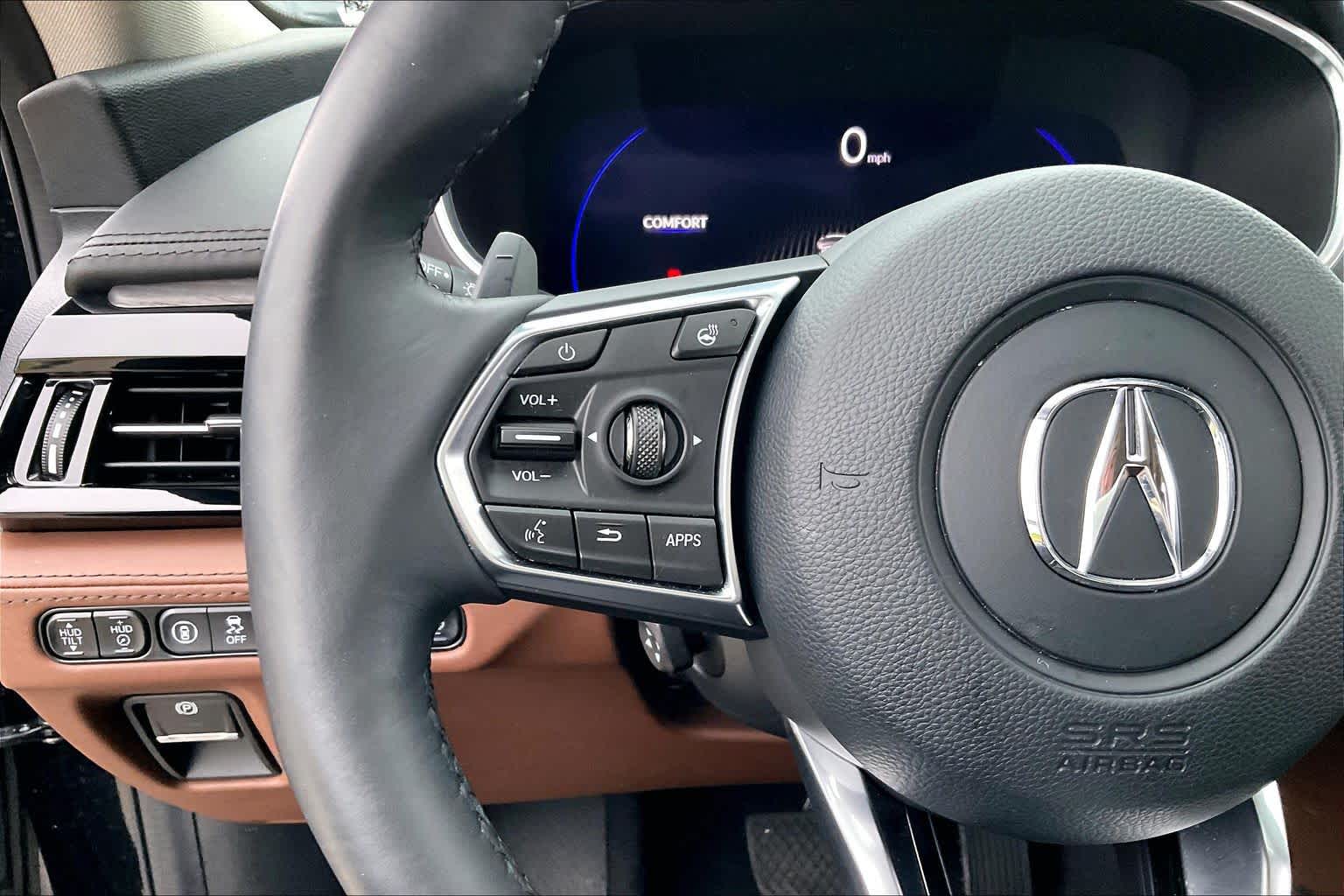 2023 Acura MDX w/Advance Package Majestic Black Pearl at Lone Star Chevrolet