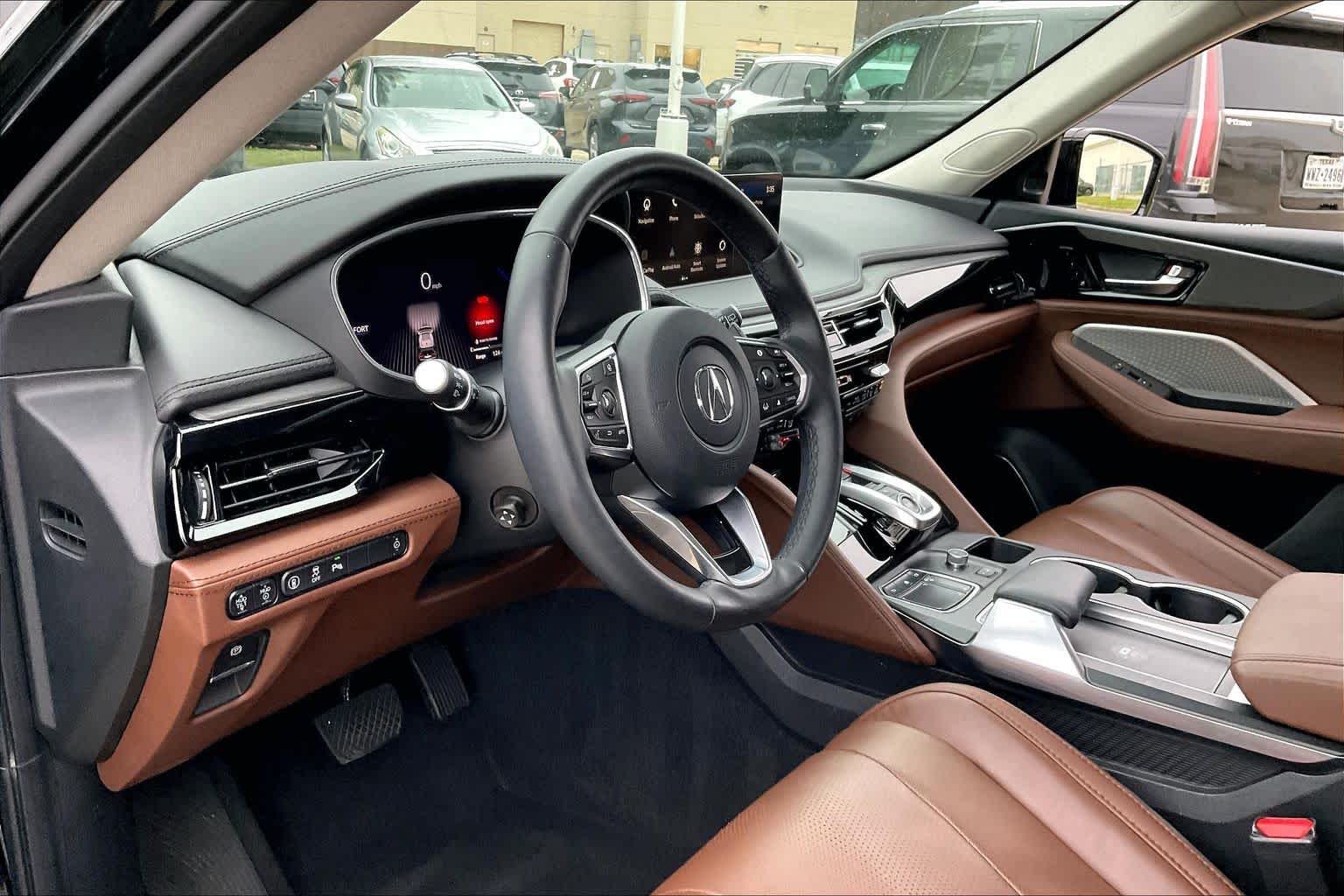 2023 Acura MDX w/Advance Package Majestic Black Pearl at Lone Star Chevrolet