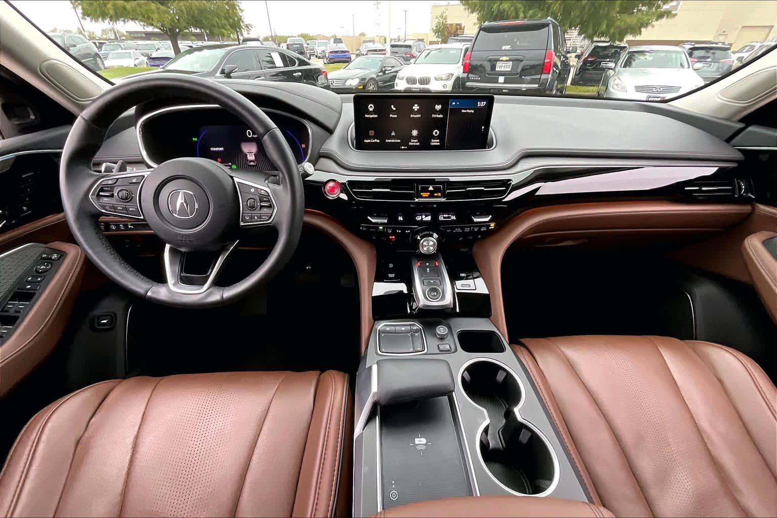 2023 Acura MDX w/Advance Package Majestic Black Pearl at Lone Star Chevrolet