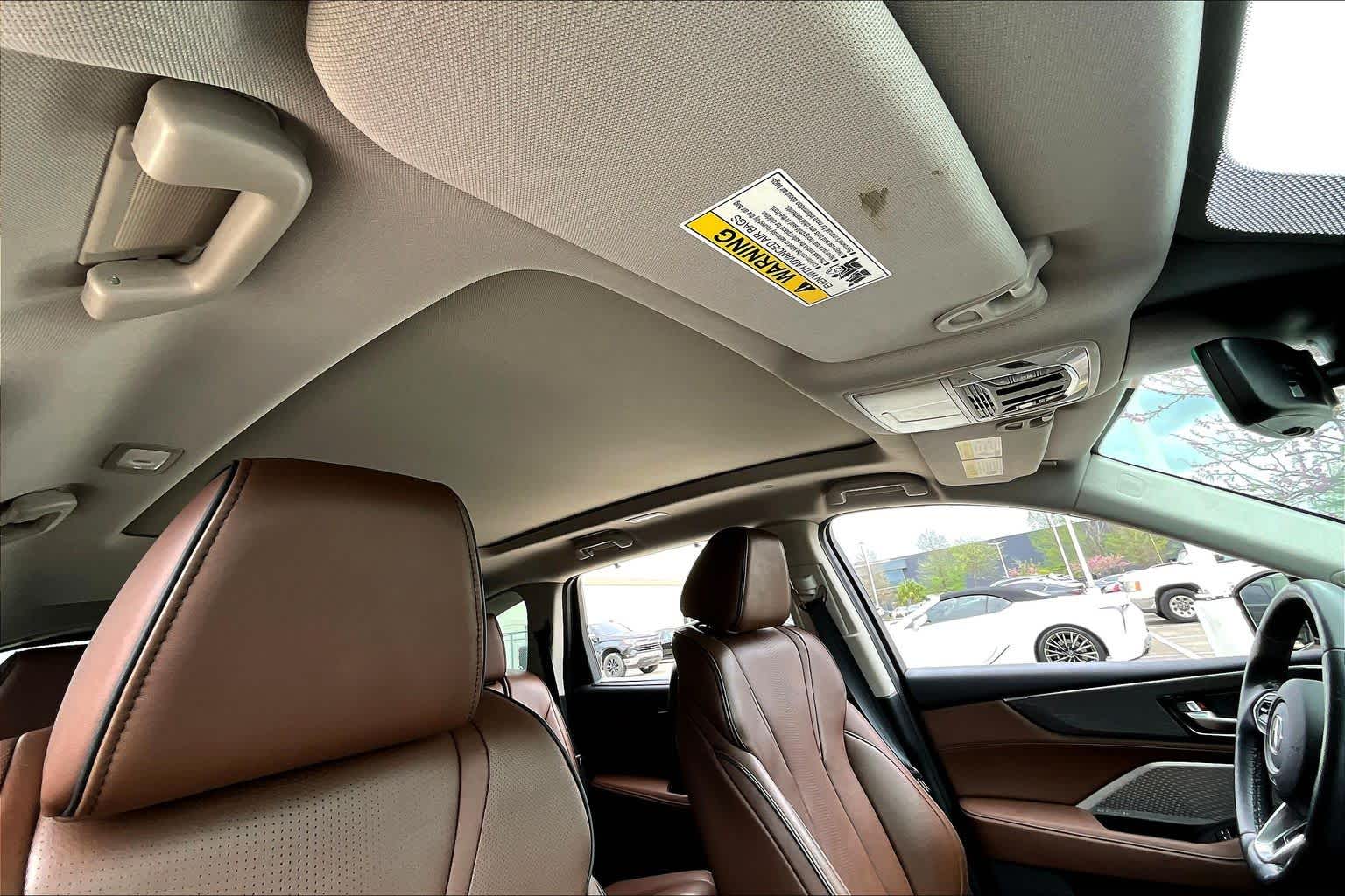 2023 Acura MDX w/Advance Package Liquid Carbon Metallic at AutoNation Chrysler Jeep Dodge Ram Spring