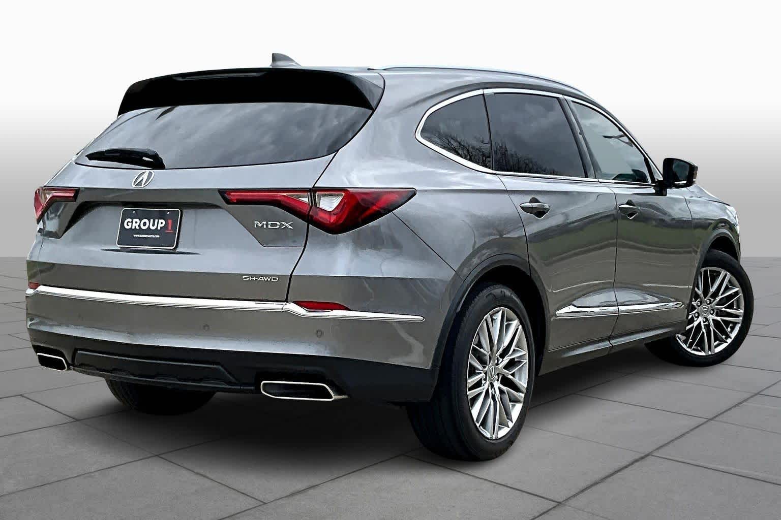 2023 Acura MDX w/Advance Package Liquid Carbon Metallic at AutoNation Chrysler Jeep Dodge Ram Spring