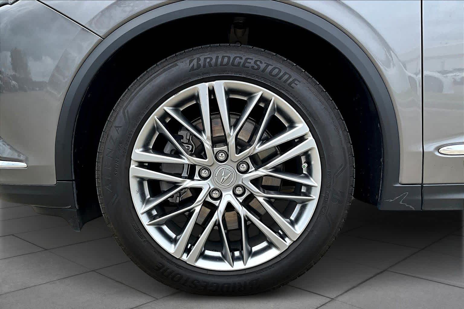 2023 Acura MDX w/Advance Package Liquid Carbon Metallic at AutoNation Chrysler Jeep Dodge Ram Spring