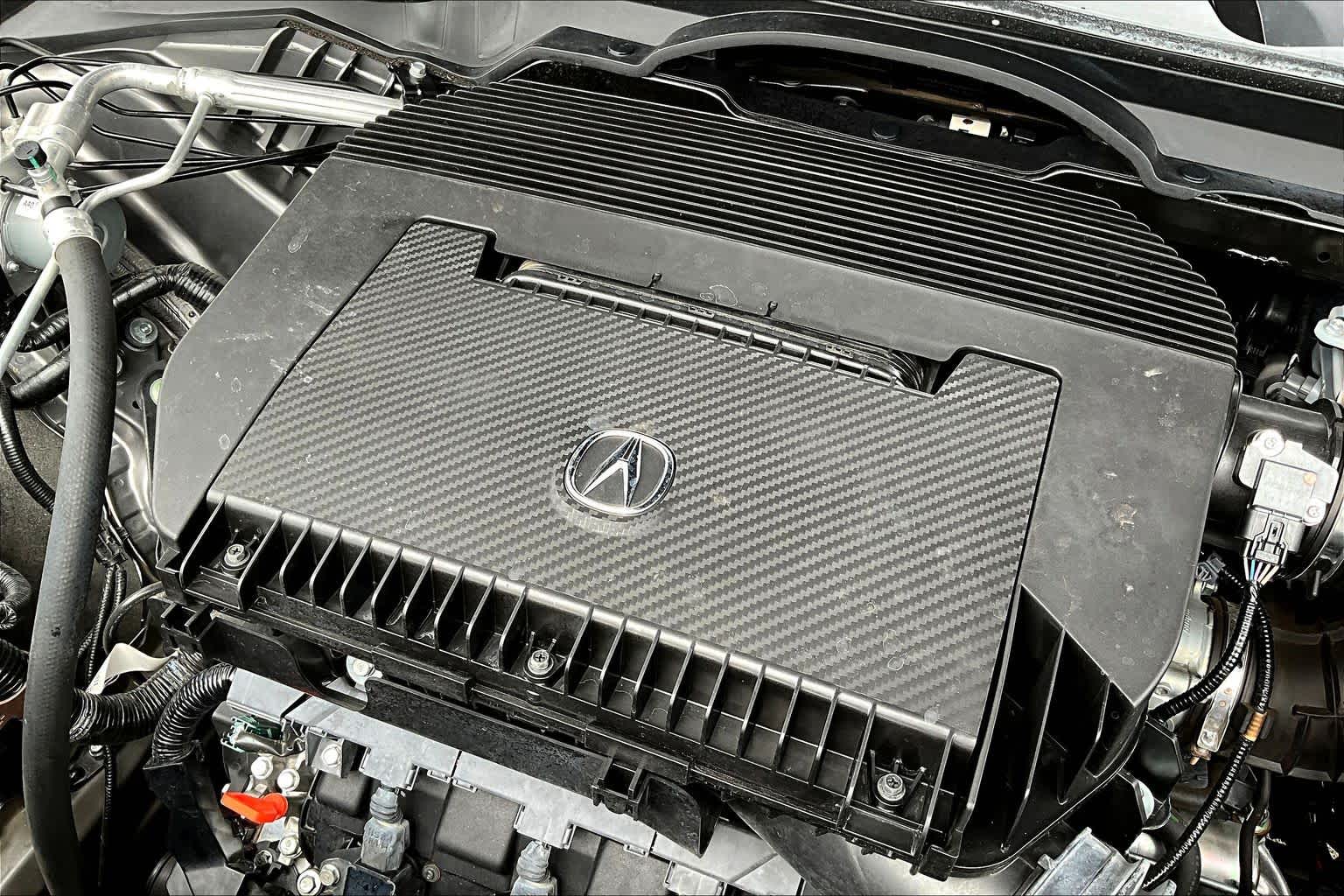 2023 Acura MDX w/Advance Package Liquid Carbon Metallic at AutoNation Chrysler Jeep Dodge Ram Spring