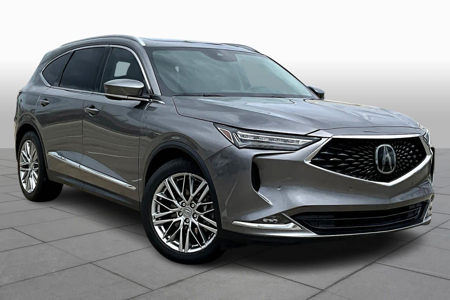 2023 Acura MDX w/Advance Package Liquid Carbon Metallic at AutoNation Chrysler Jeep Dodge Ram Spring