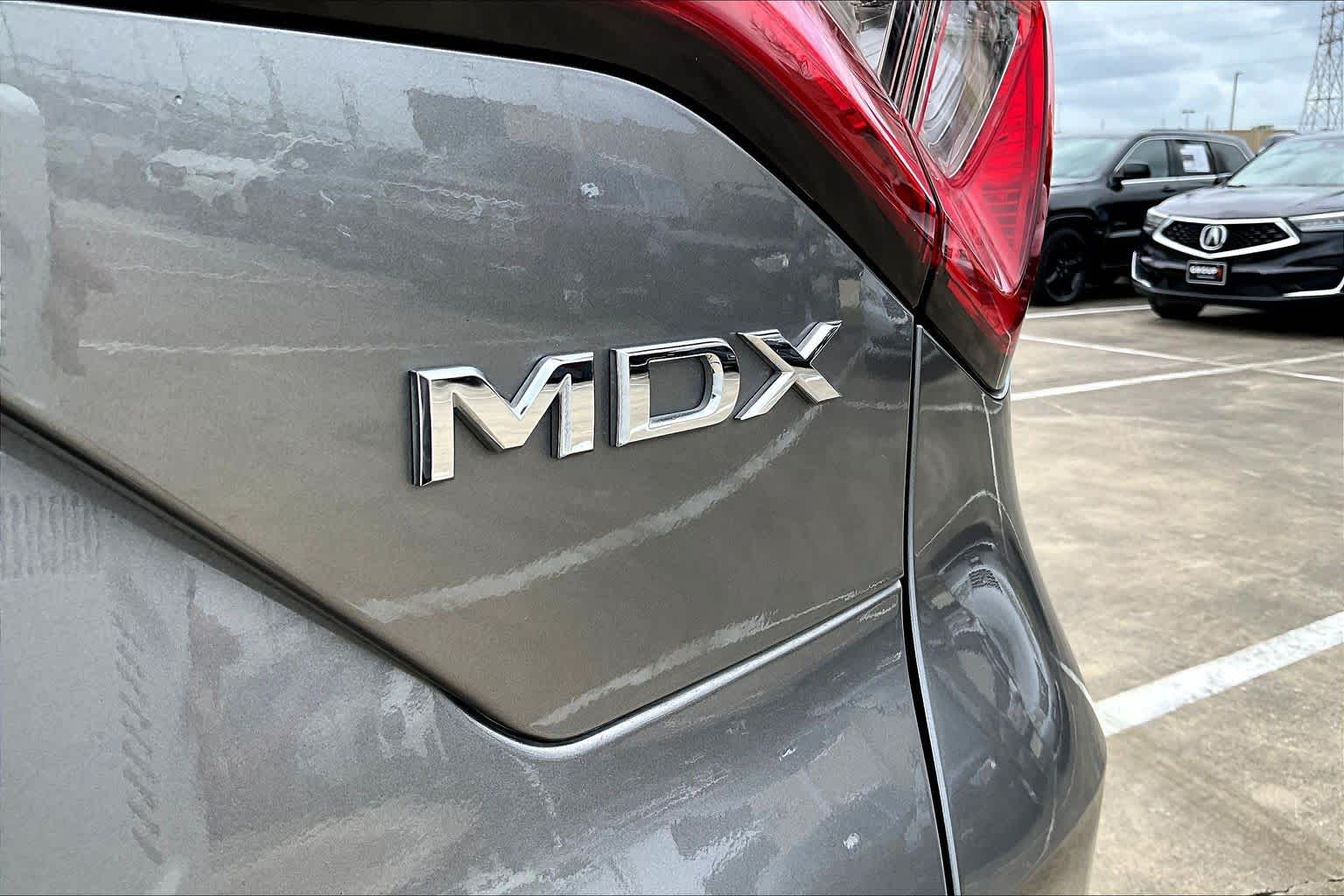 2023 Acura MDX w/Advance Package Liquid Carbon Metallic at AutoNation Chrysler Jeep Dodge Ram Spring