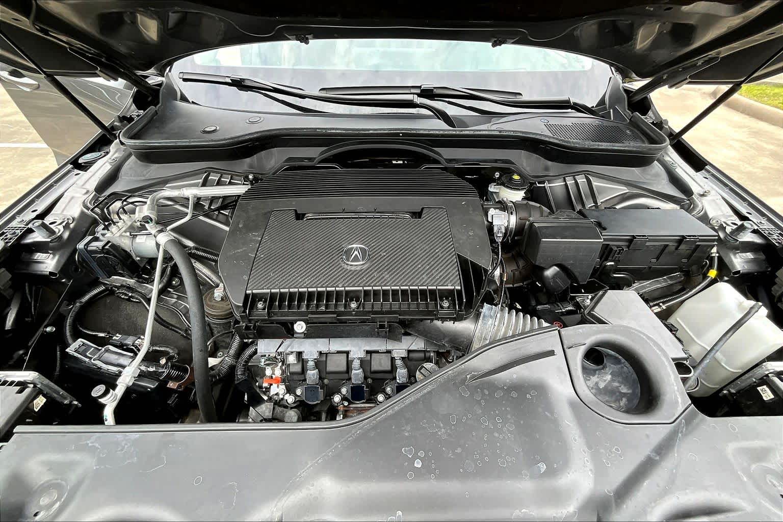 2023 Acura MDX w/Advance Package Liquid Carbon Metallic at AutoNation Chrysler Jeep Dodge Ram Spring