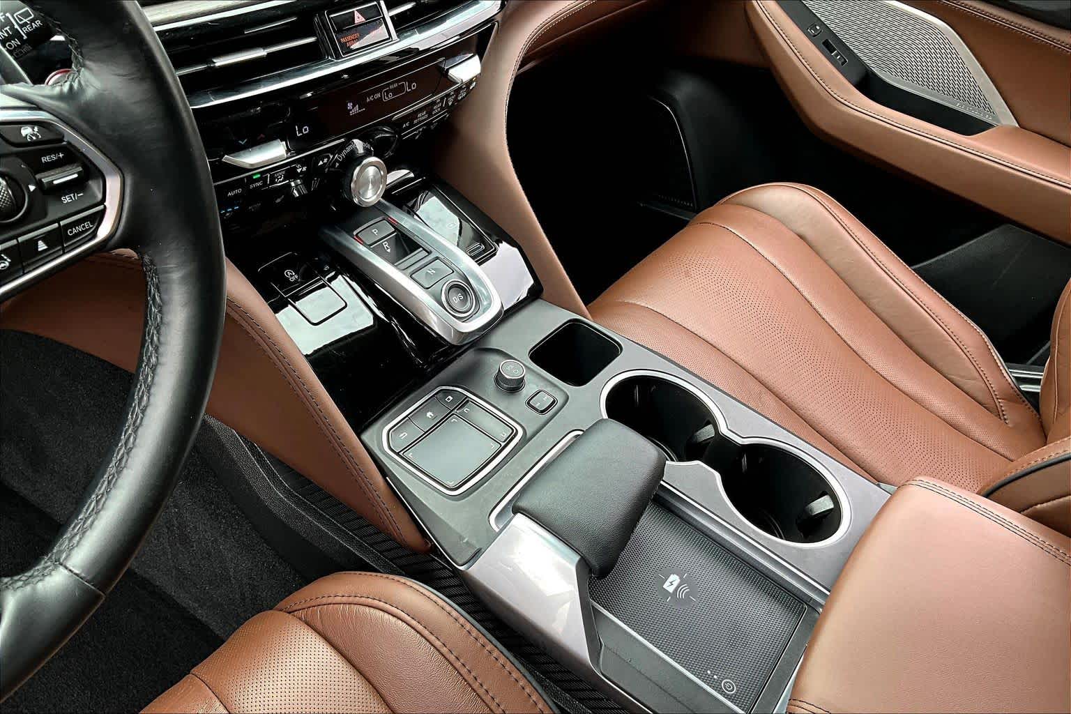 2023 Acura MDX w/Advance Package Liquid Carbon Metallic at AutoNation Chrysler Jeep Dodge Ram Spring