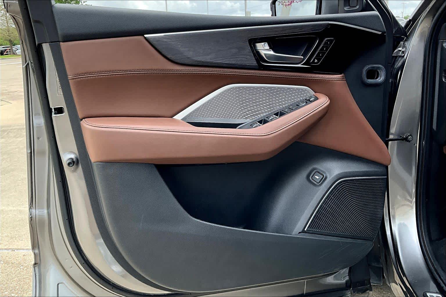2023 Acura MDX w/Advance Package Liquid Carbon Metallic at AutoNation Chrysler Jeep Dodge Ram Spring