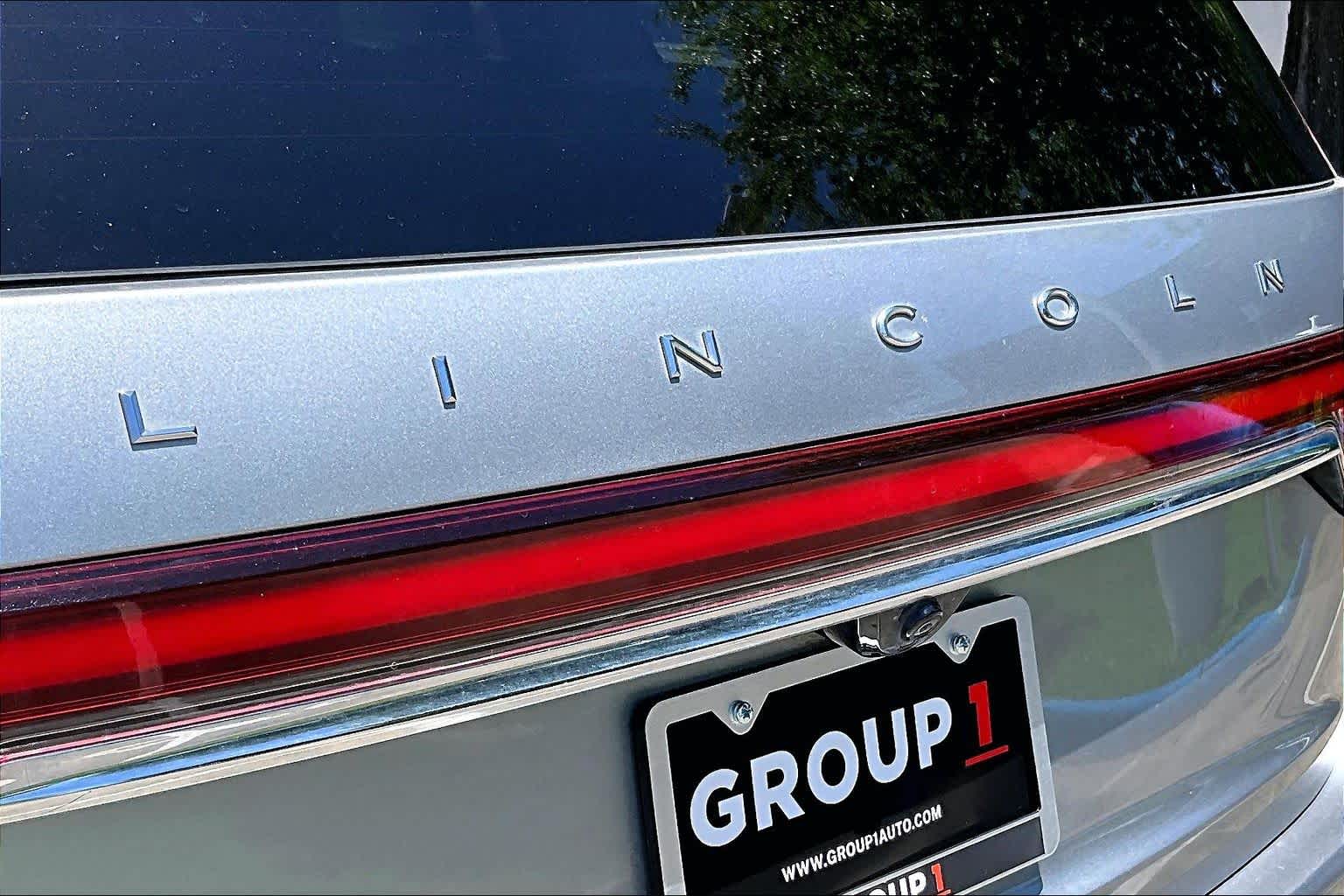 2023 Lincoln Aviator Reserve Silver Radiance Metallic Clearcoat at AutoNation USA Houston