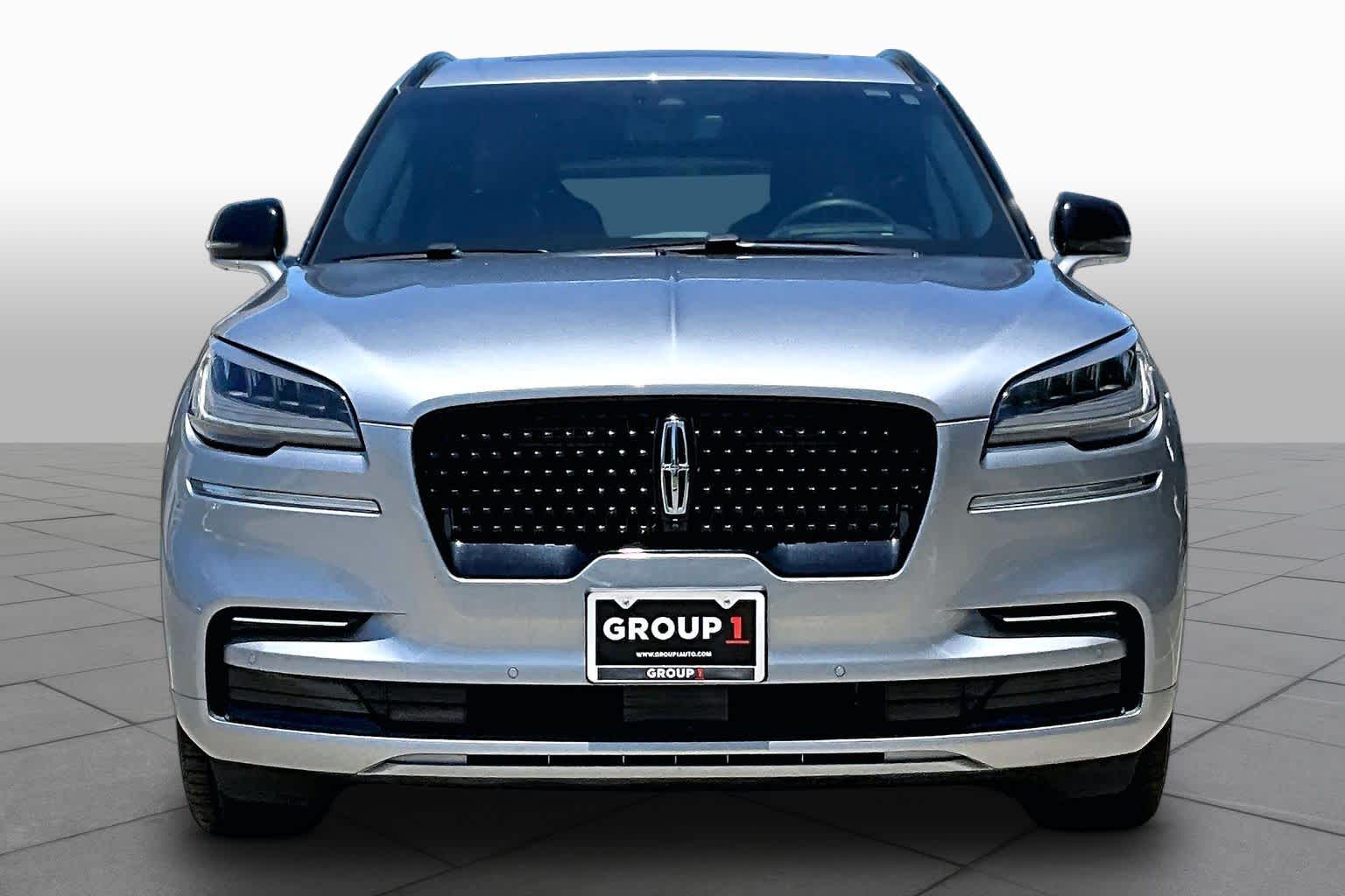 2023 Lincoln Aviator Reserve Silver Radiance Metallic Clearcoat at AutoNation USA Houston