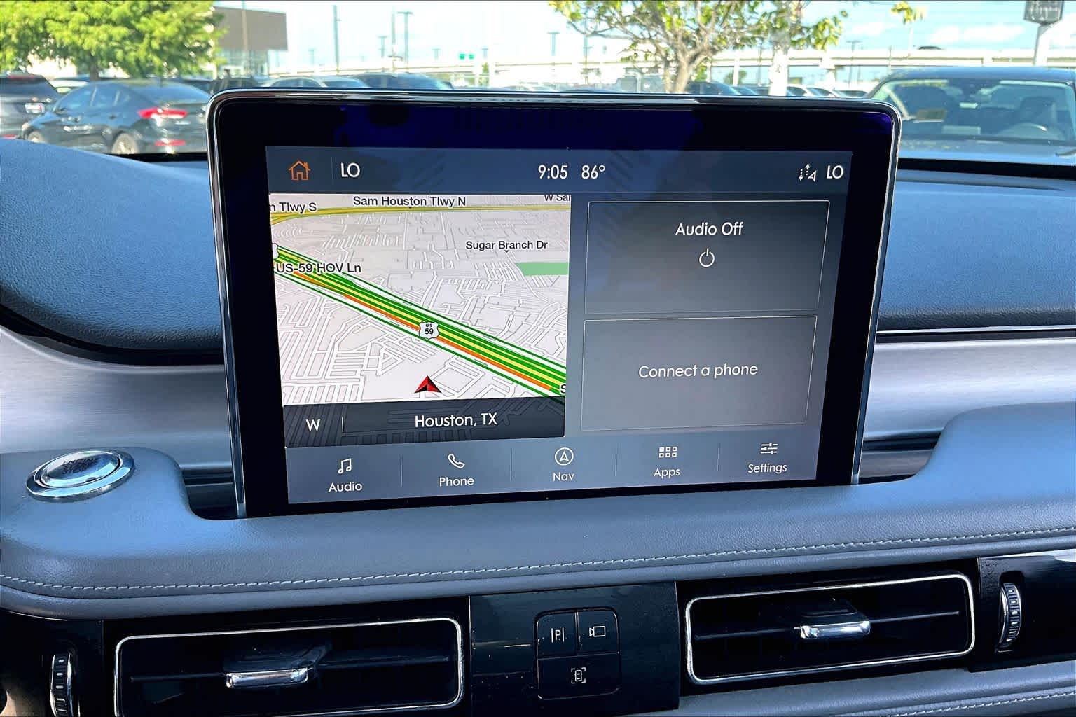 2020 Lincoln Aviator Reserve Pristine White Metallic Tri-Coat at Mercedes-Benz of Houston North