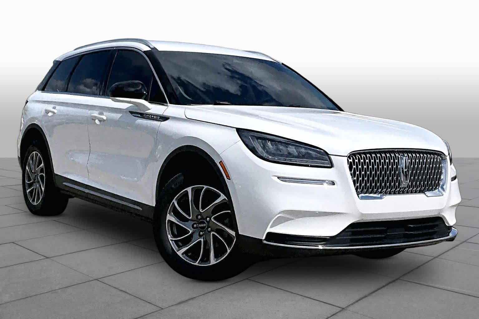 2022 Lincoln Corsair Standard Pristine White Metallic Tri-Coat at Mercedes-Benz of Houston North