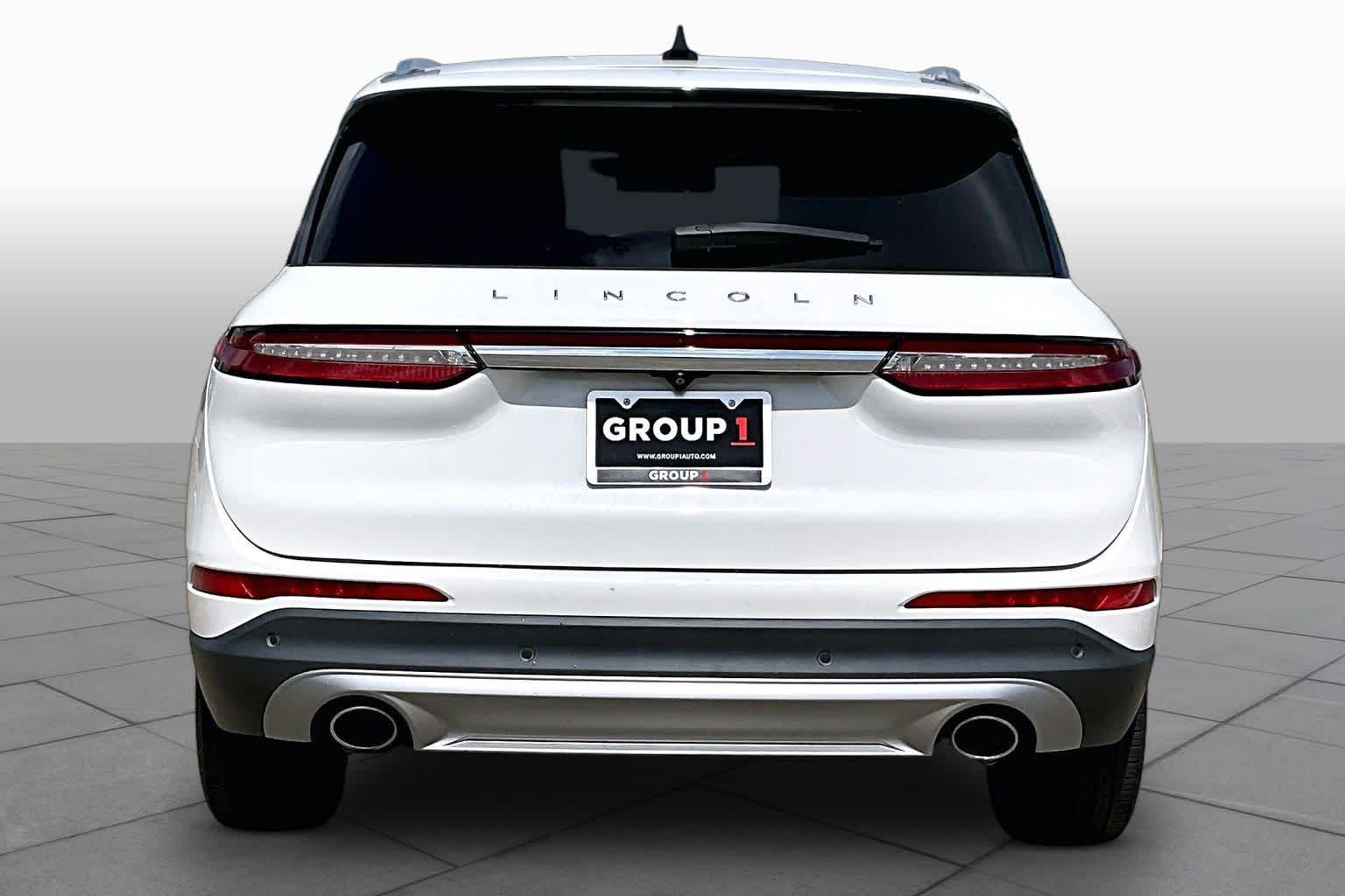 2022 Lincoln Corsair Standard Pristine White Metallic Tri-Coat at Mercedes-Benz of Houston North