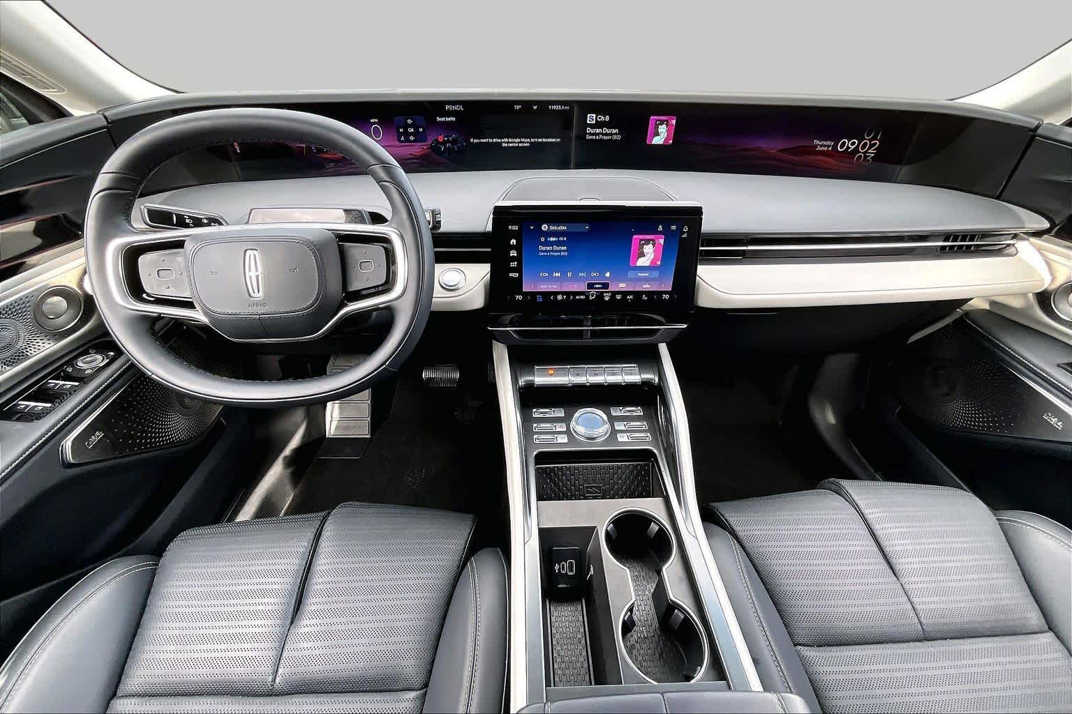 2024 Lincoln Nautilus Reserve Infinite Black Metallic Clearcoat at AutoNation USA Houston