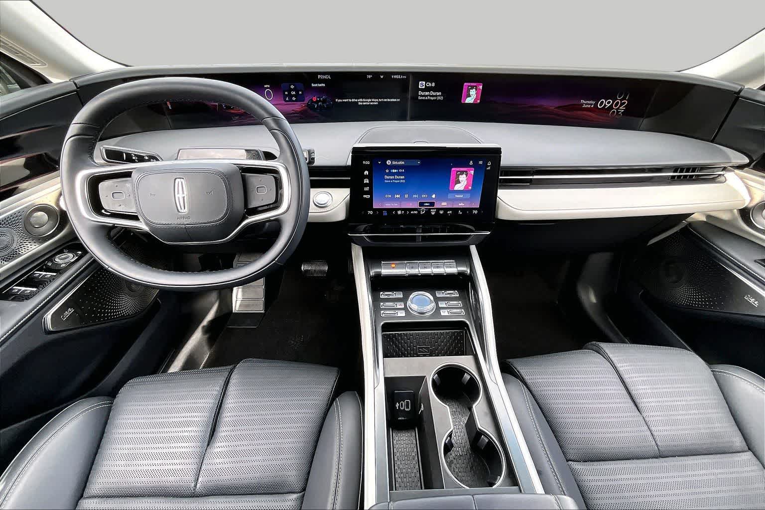 2024 Lincoln Nautilus Reserve Infinite Black Metallic Clearcoat at AutoNation USA Houston
