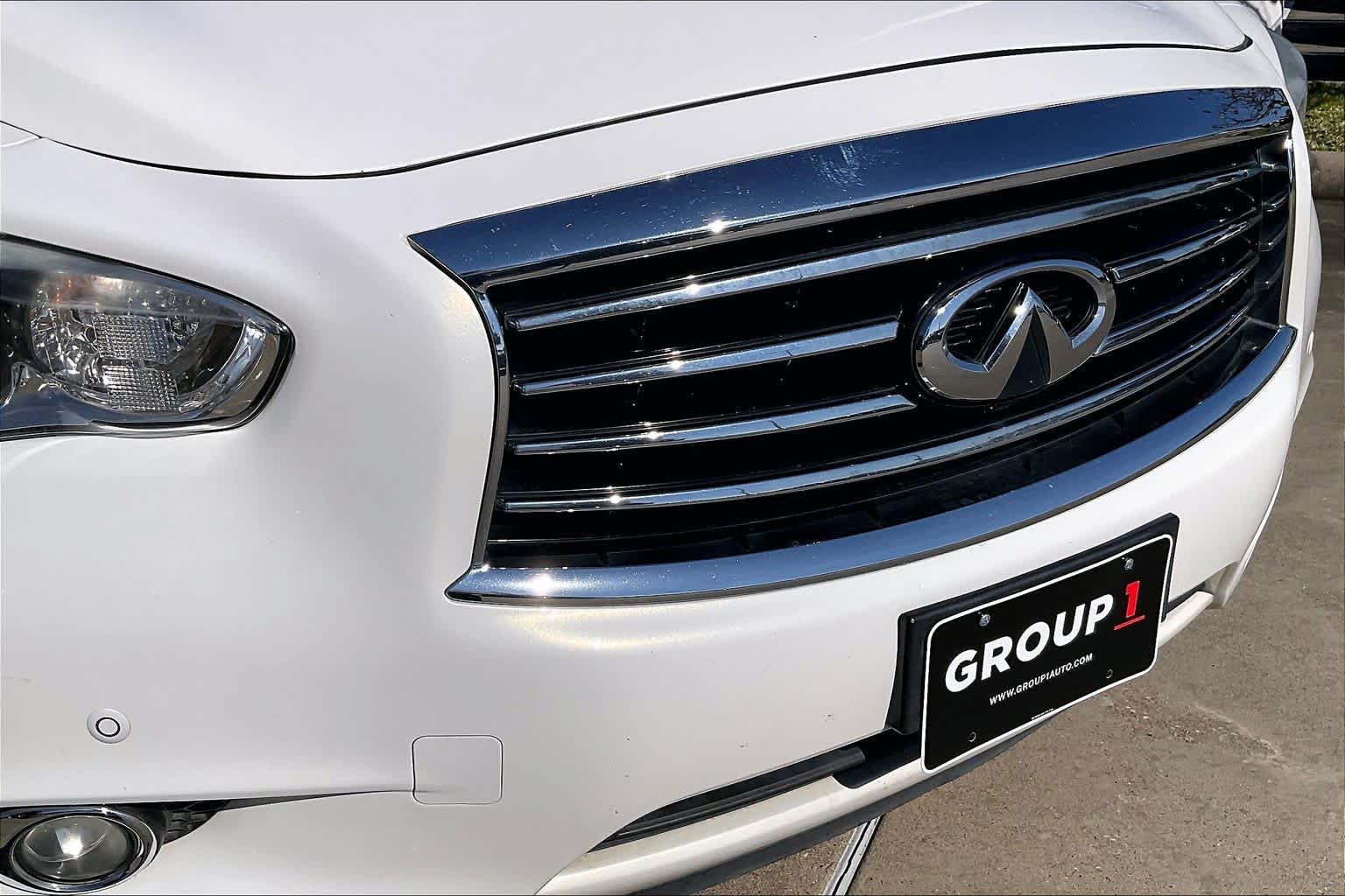 2013 INFINITI JX35  Moonlight White at Lexus Southwest Houston