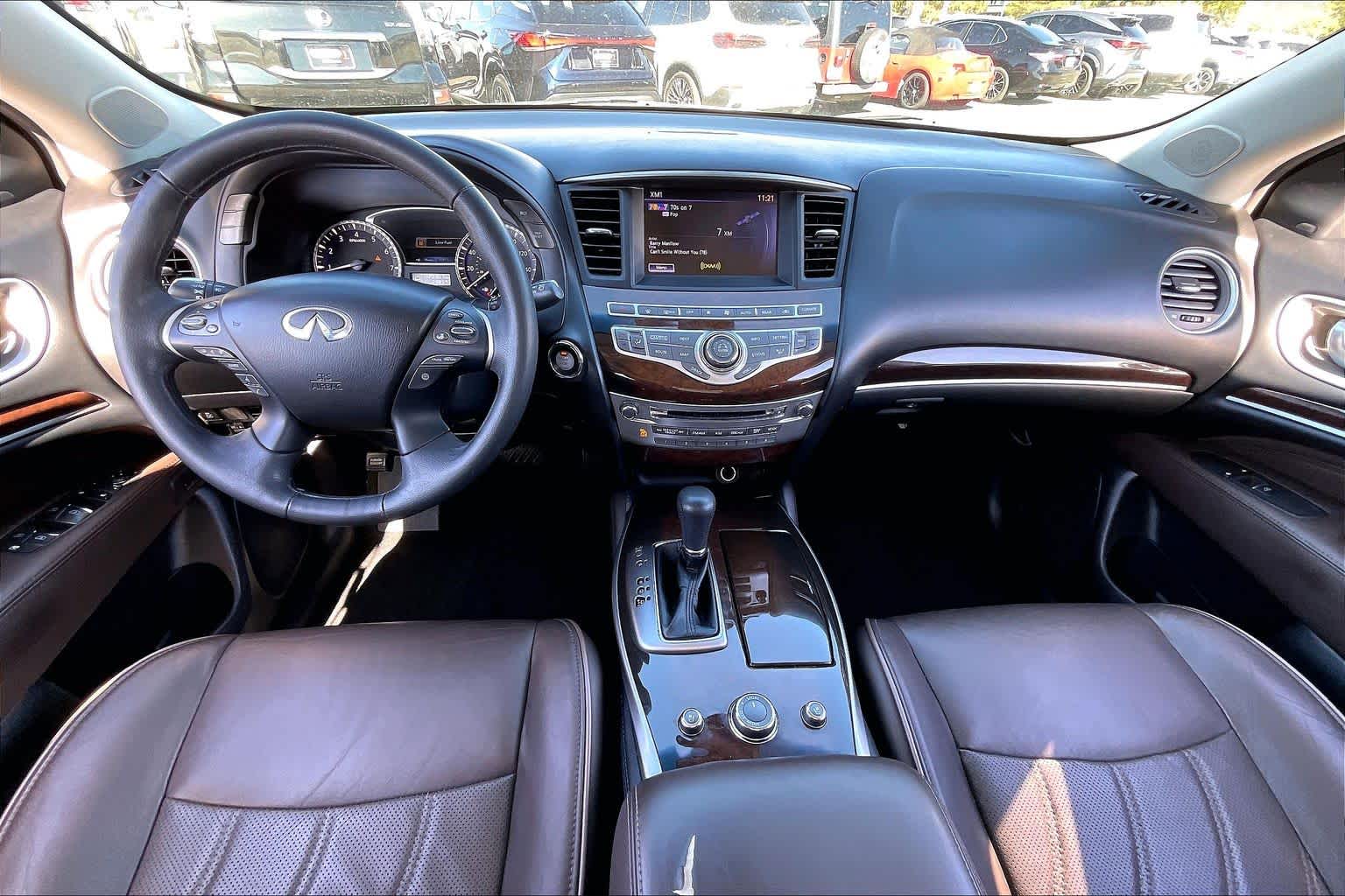 2013 INFINITI JX35  Moonlight White at Lexus Southwest Houston