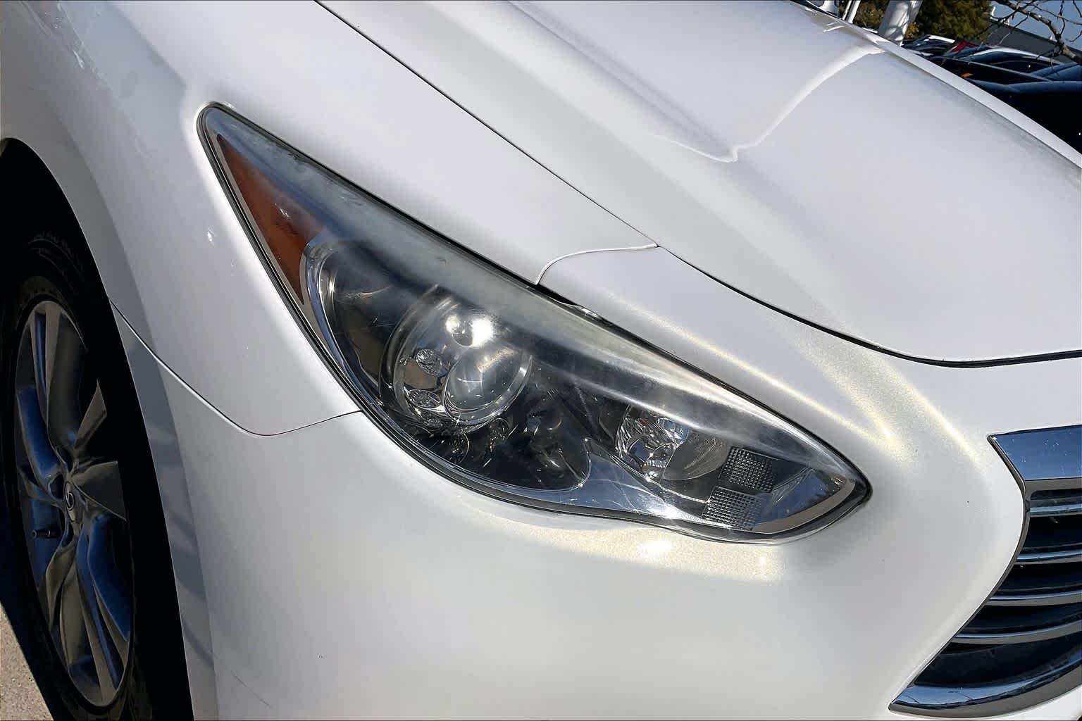 2013 INFINITI JX35  Moonlight White at Lexus Southwest Houston