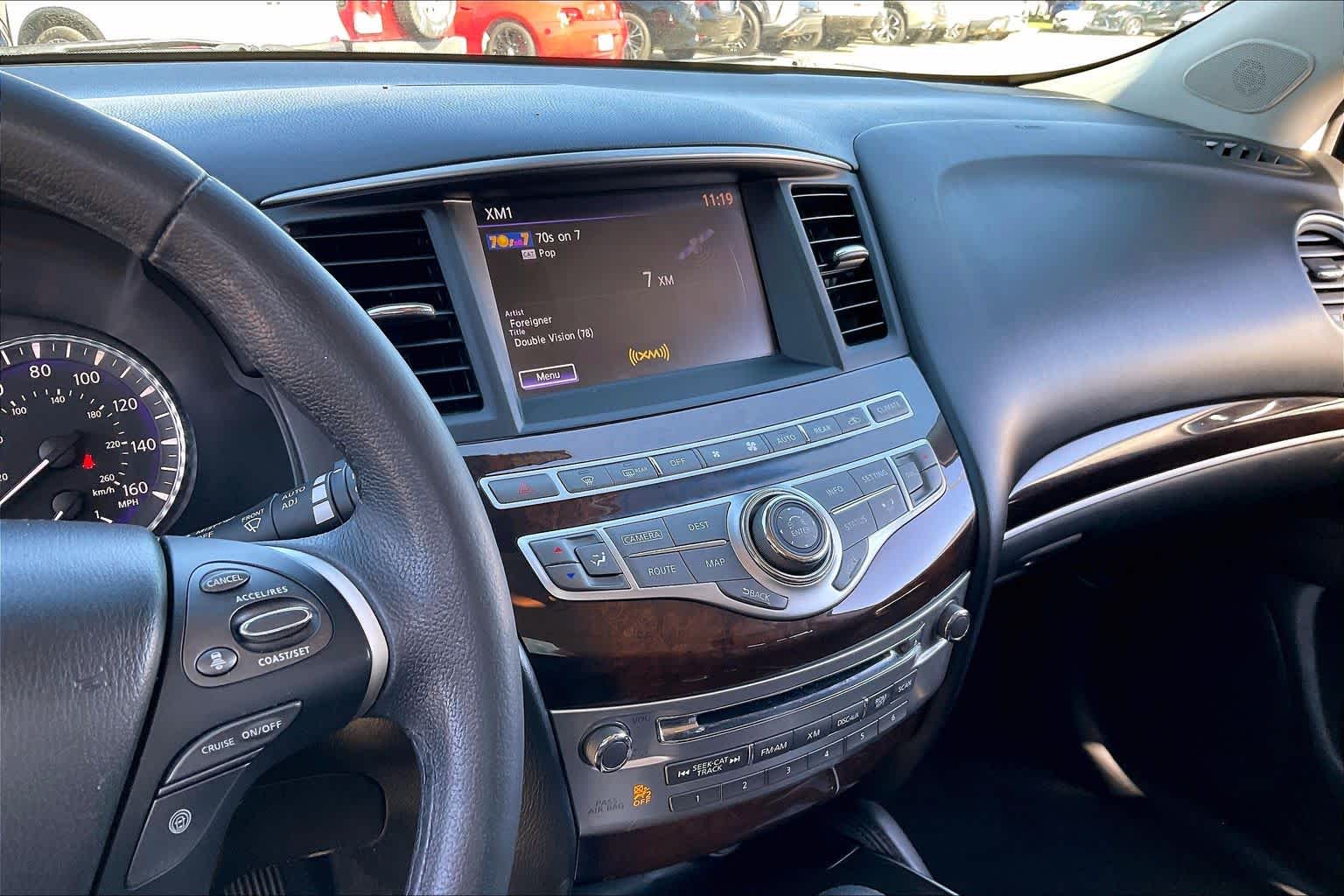 2013 INFINITI JX35  Moonlight White at Lexus Southwest Houston