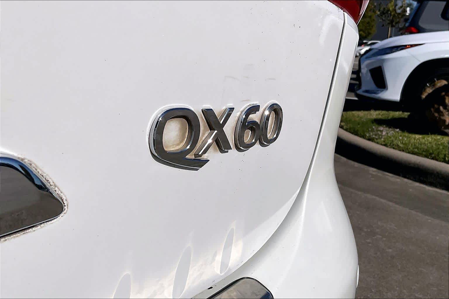 2013 INFINITI JX35  Moonlight White at Lexus Southwest Houston