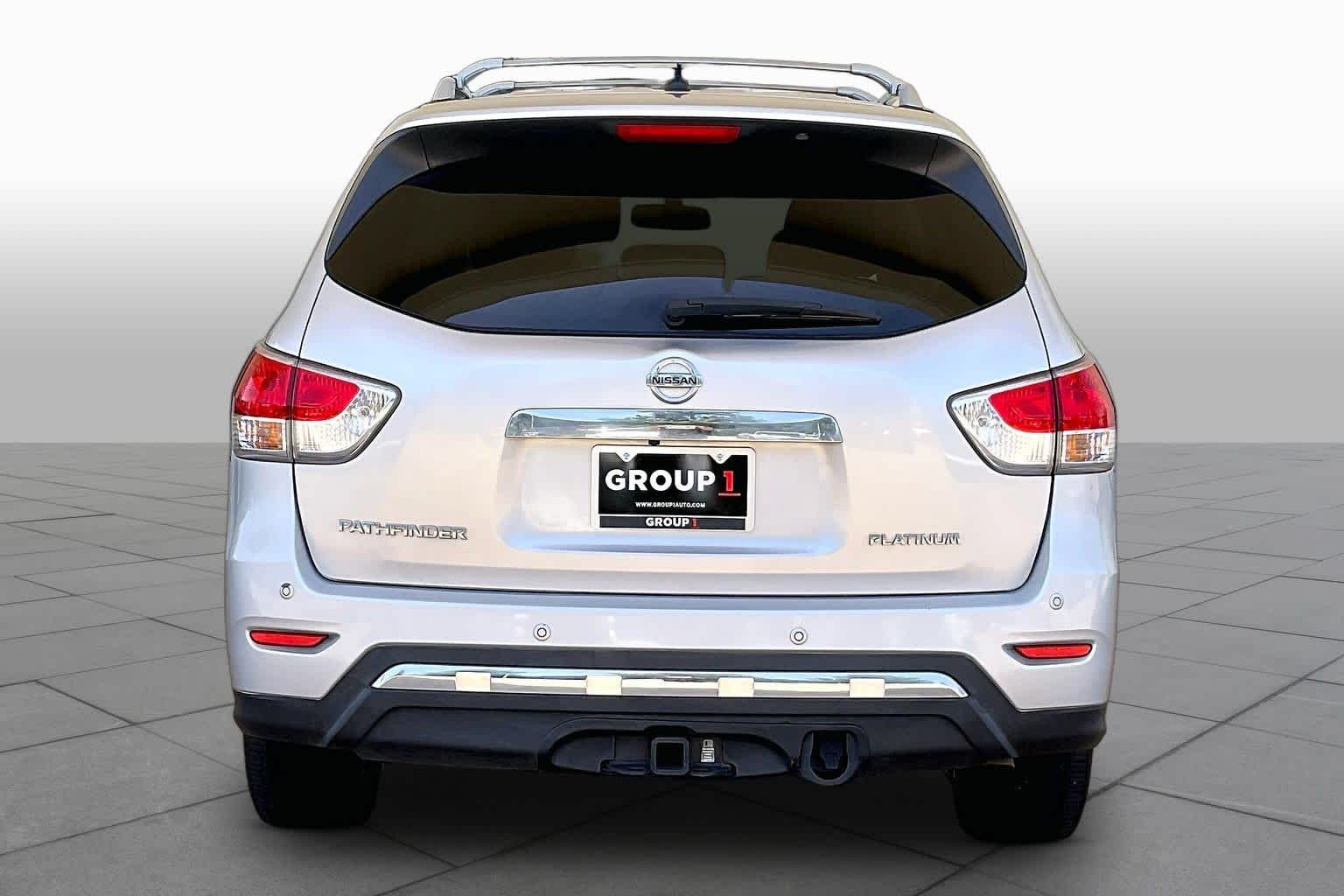 2013 Nissan Pathfinder Platinum Brilliant Silver at Westside Kia