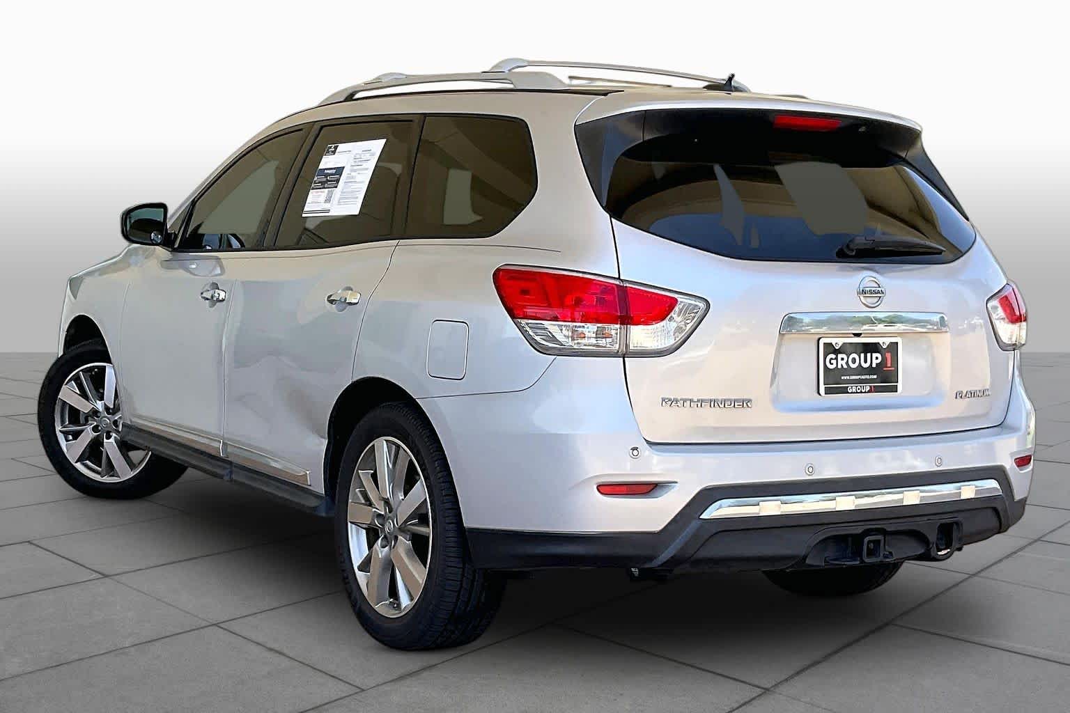 2013 Nissan Pathfinder Platinum Brilliant Silver at Westside Kia