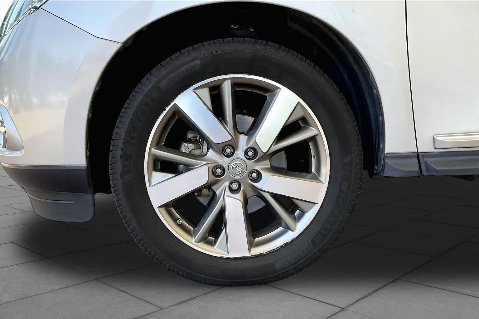 2013 Nissan Pathfinder Platinum Brilliant Silver at Westside Kia