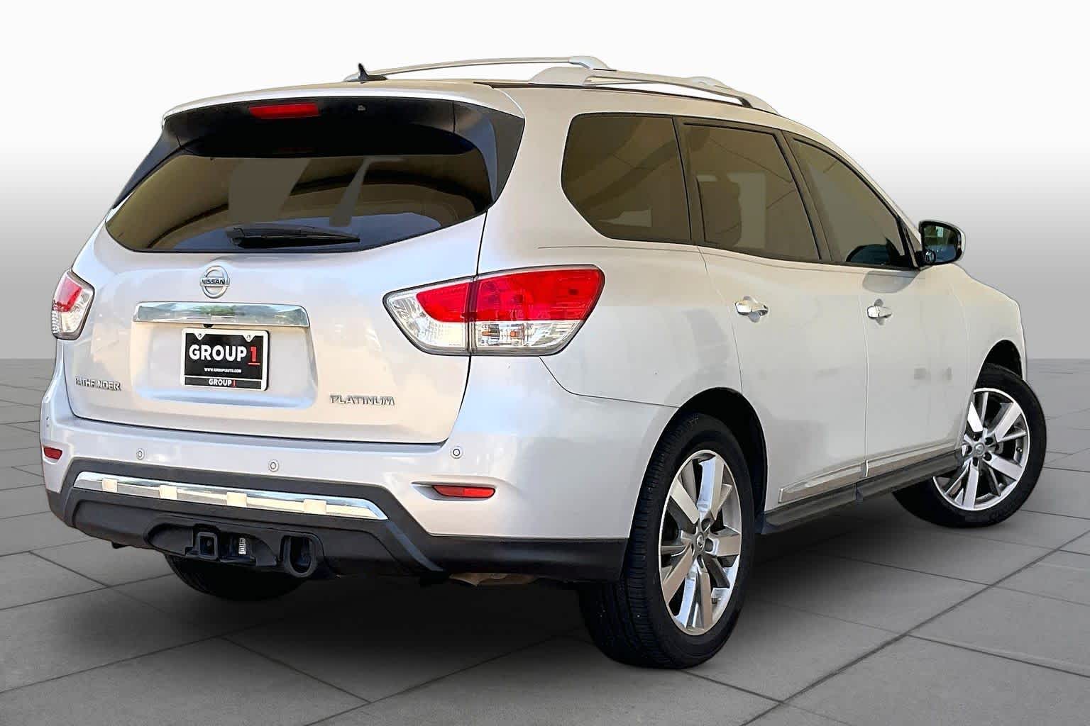 2013 Nissan Pathfinder Platinum Brilliant Silver at Westside Kia