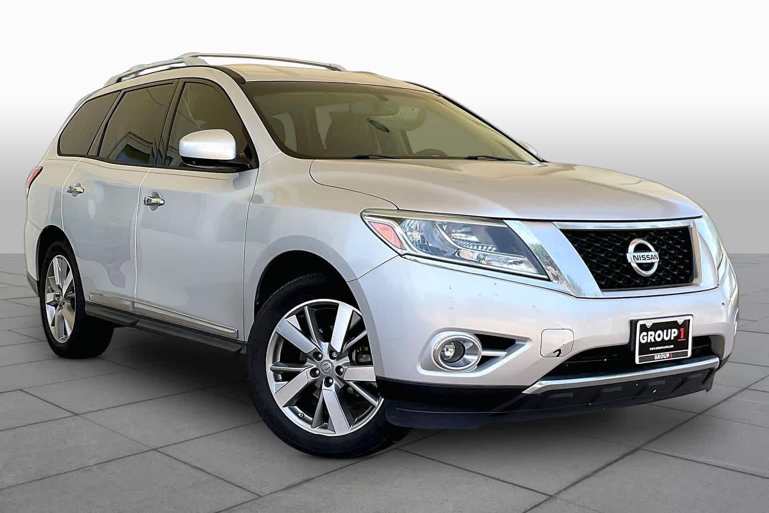 2013 Nissan Pathfinder Platinum Brilliant Silver at Westside Kia