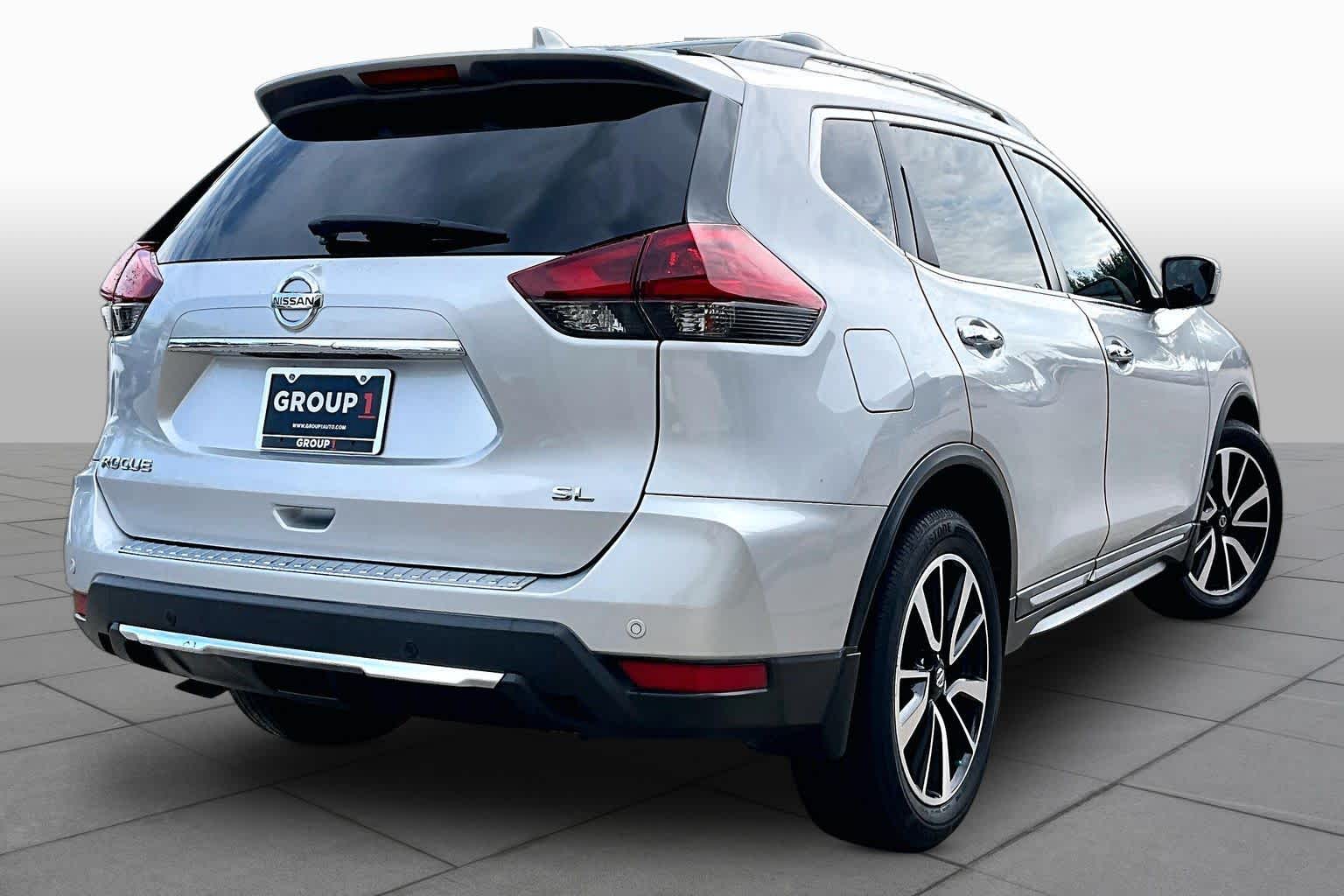 2020 Nissan Rogue SL Brilliant Silver Metallic at Sterling McCall Nissan