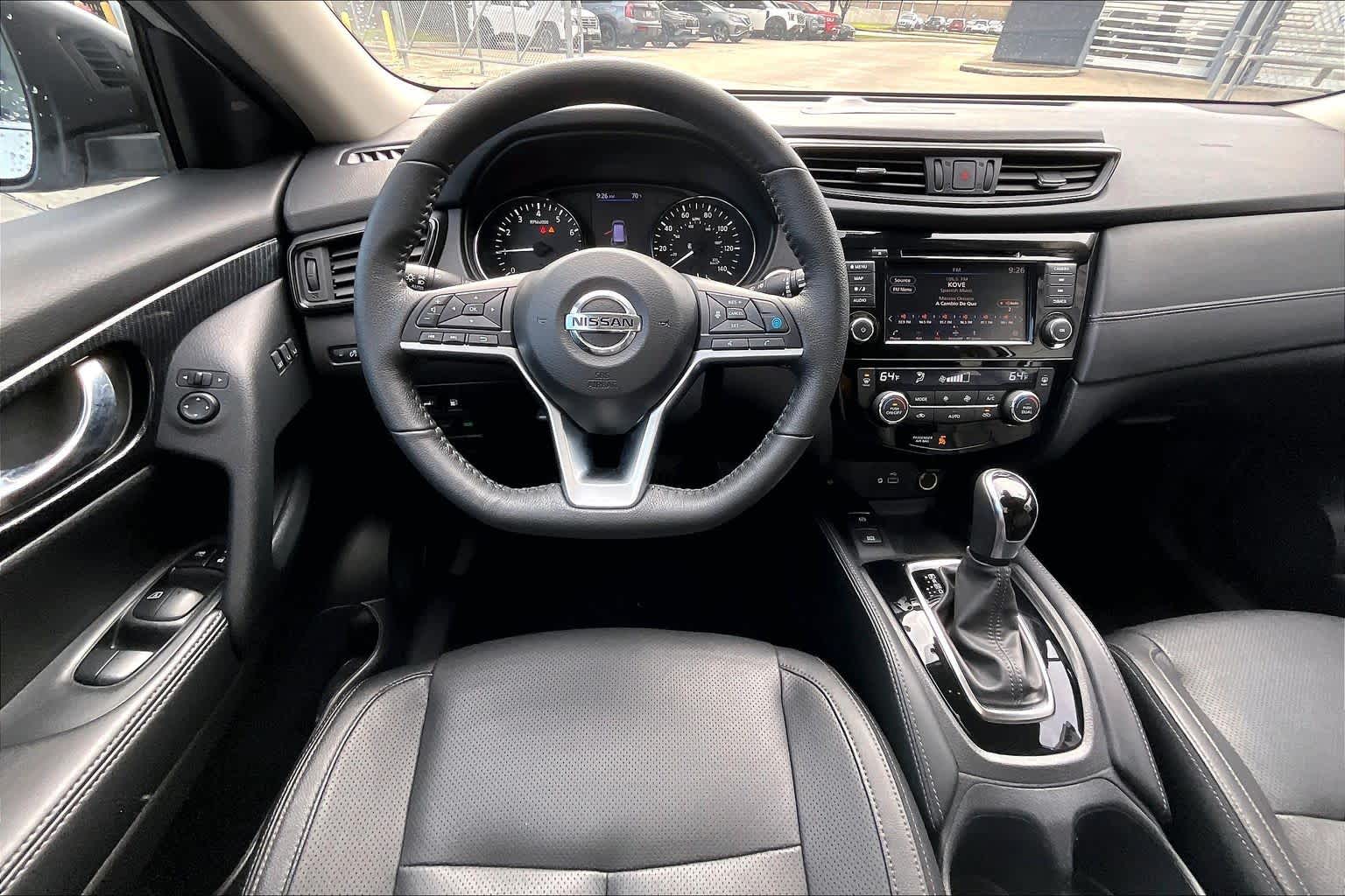 2020 Nissan Rogue SL Brilliant Silver Metallic at Tomball Chrysler Dodge Jeep Ram