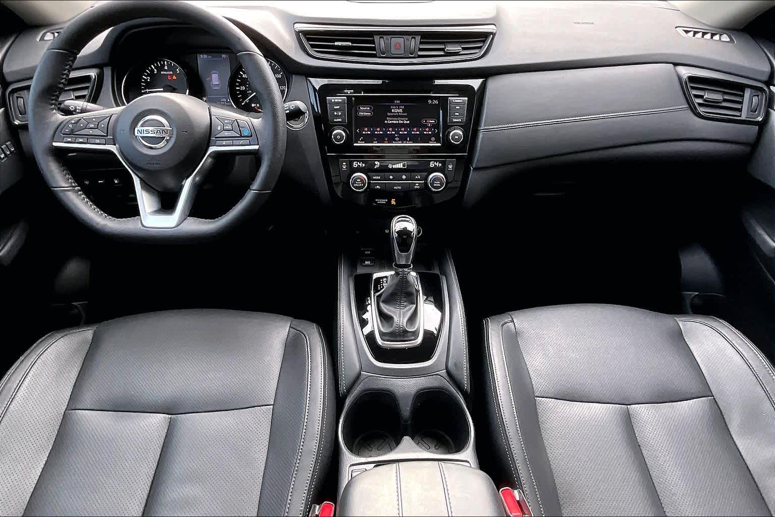 2020 Nissan Rogue SL Brilliant Silver Metallic at Tomball Chrysler Dodge Jeep Ram