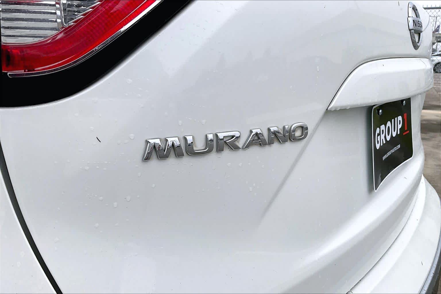 2016 Nissan Murano SL Pearl White at AutoNation Toyota Gulf Fwy
