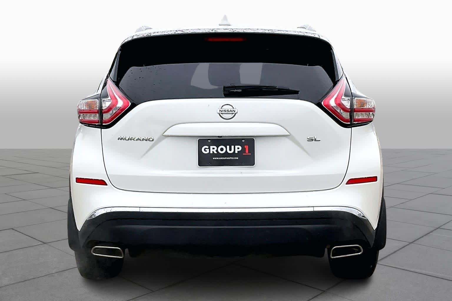 2016 Nissan Murano SL Pearl White at AutoNation Toyota Gulf Fwy
