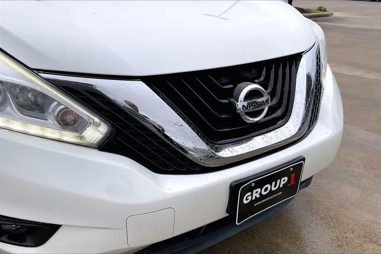 2016 Nissan Murano SL Pearl White at AutoNation Toyota Gulf Fwy