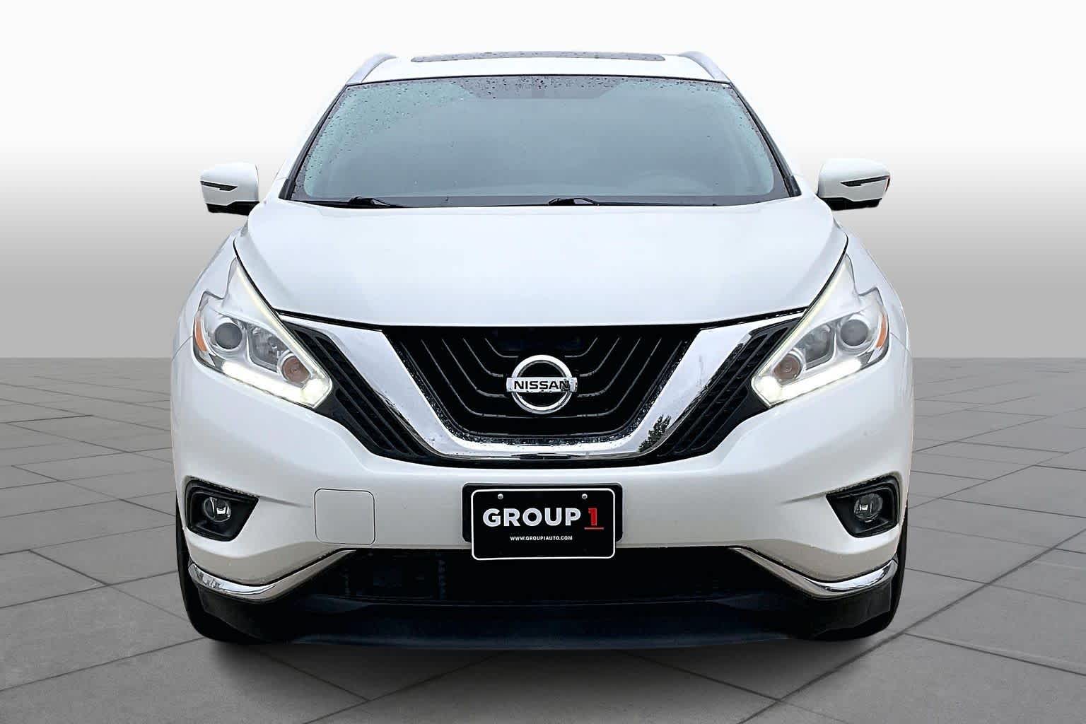 2016 Nissan Murano SL Pearl White at AutoNation Toyota Gulf Fwy