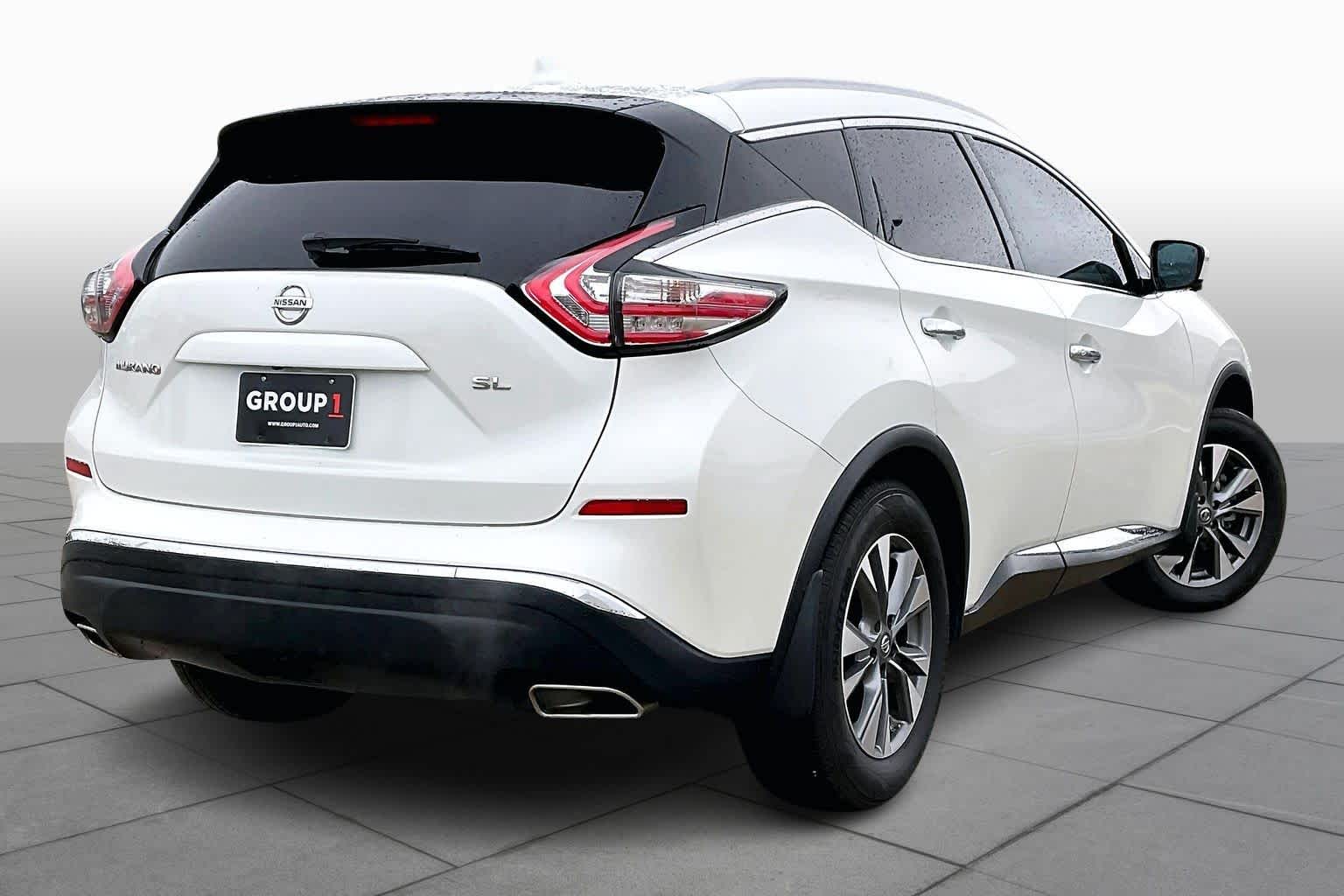 2016 Nissan Murano SL Pearl White at AutoNation Toyota Gulf Fwy